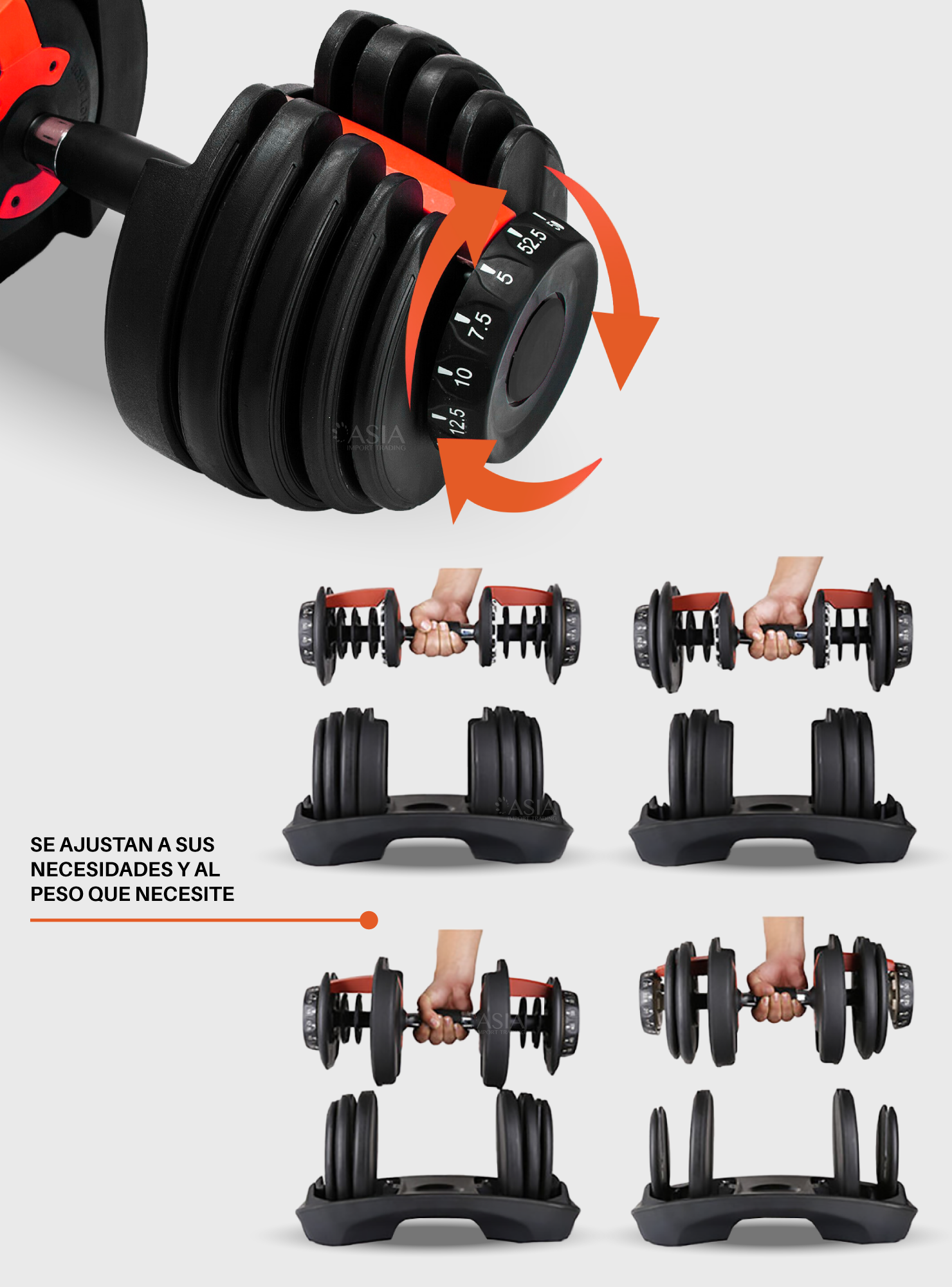 Mancuerna Ajustable 24KG-2