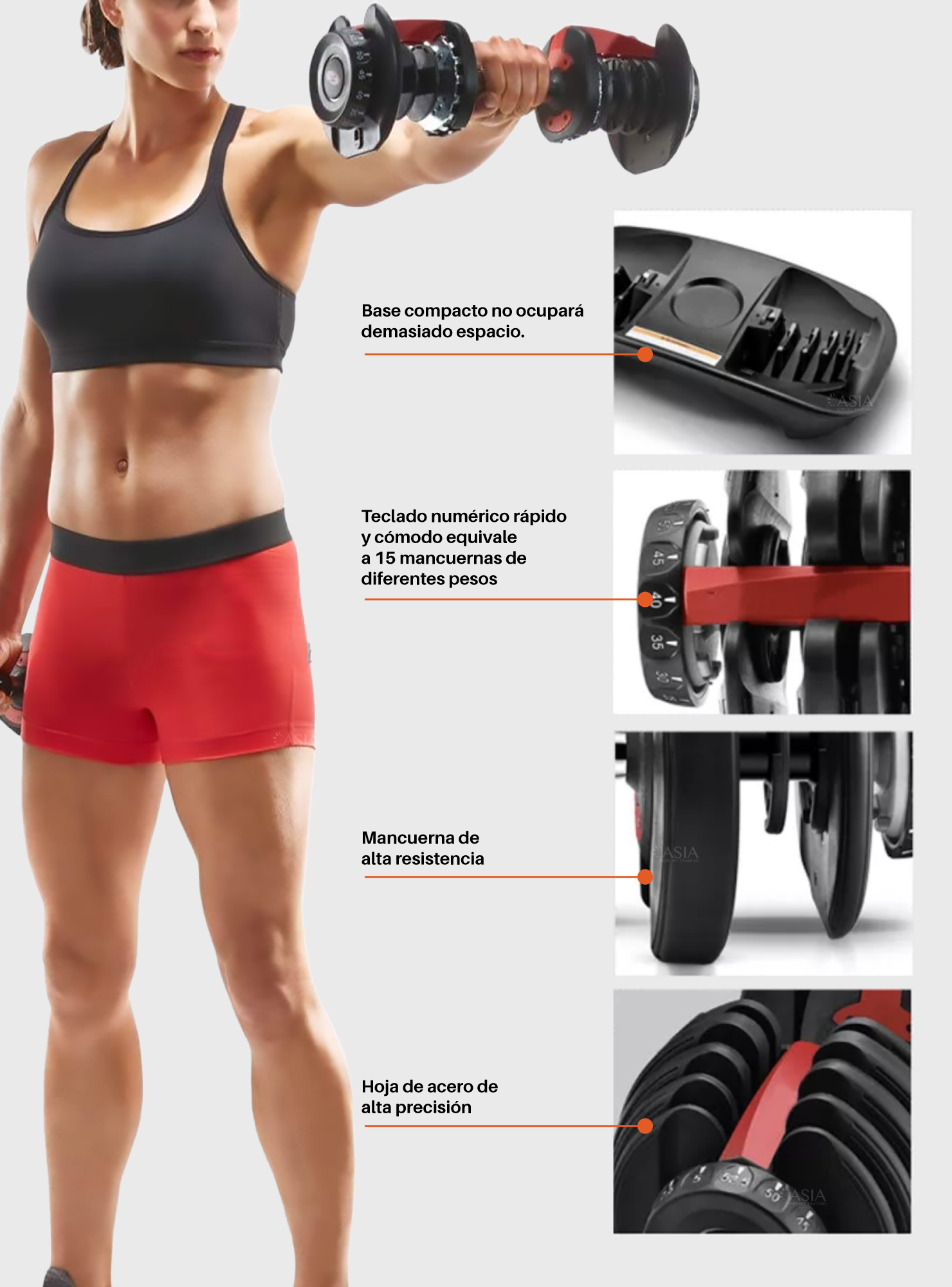 Mancuerna Ajustable 24KG-3