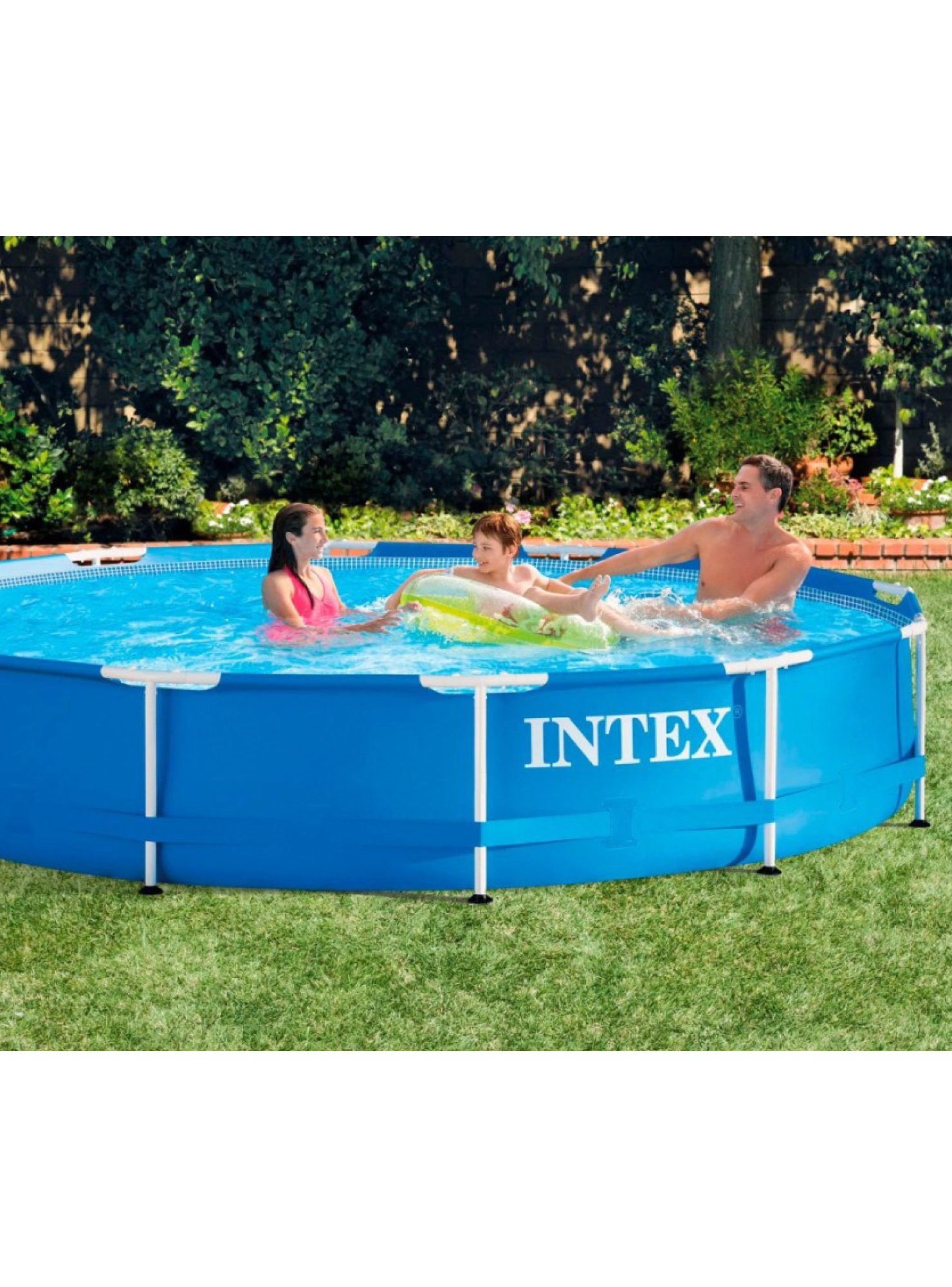 Piscina Estructural Redonda Intex 3,66mt x 0,76mt  6.503 Litros-1