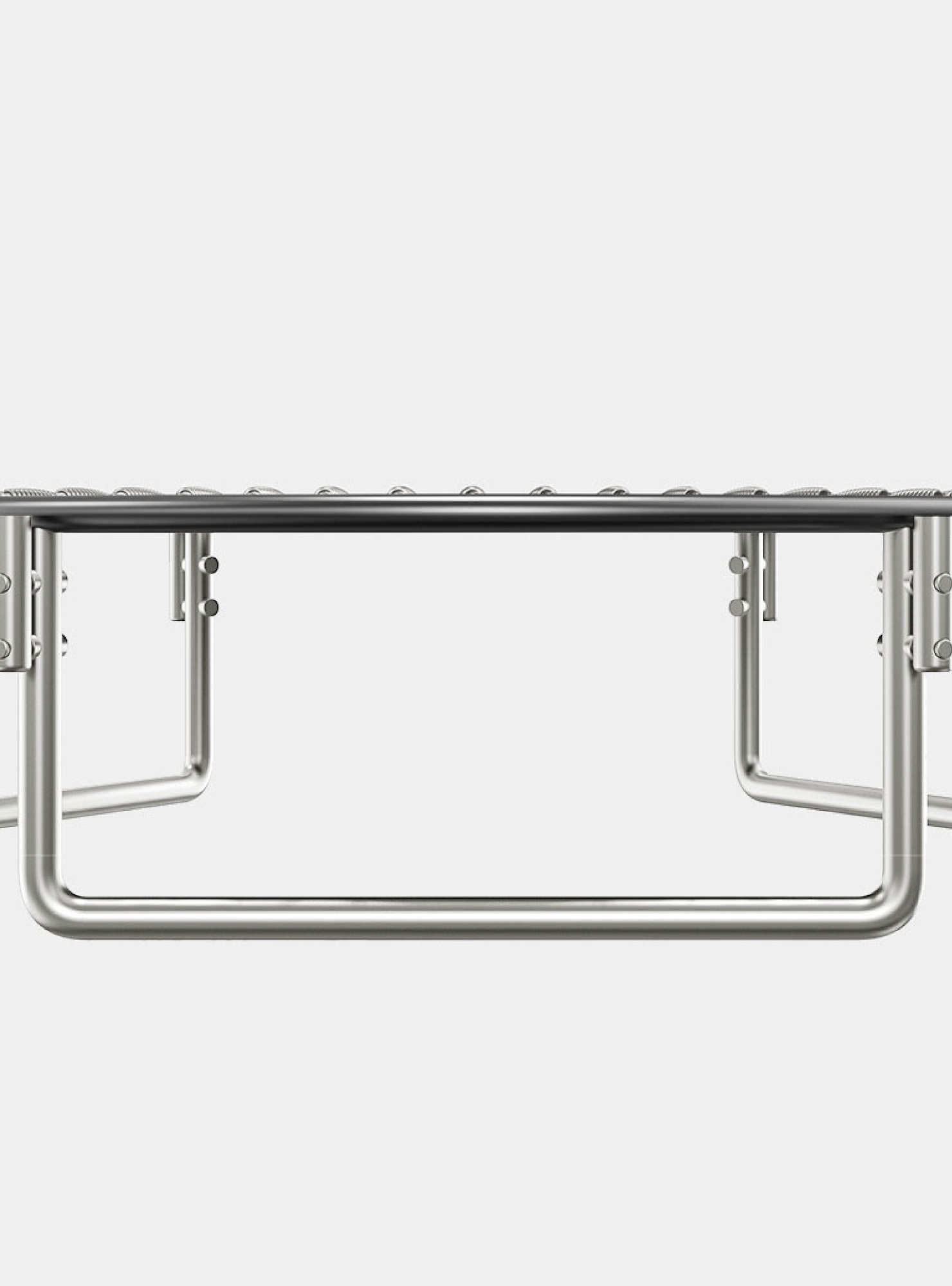 Cama Elastica con malla y Escalera 2.44 mt Verde PWRFitness-2