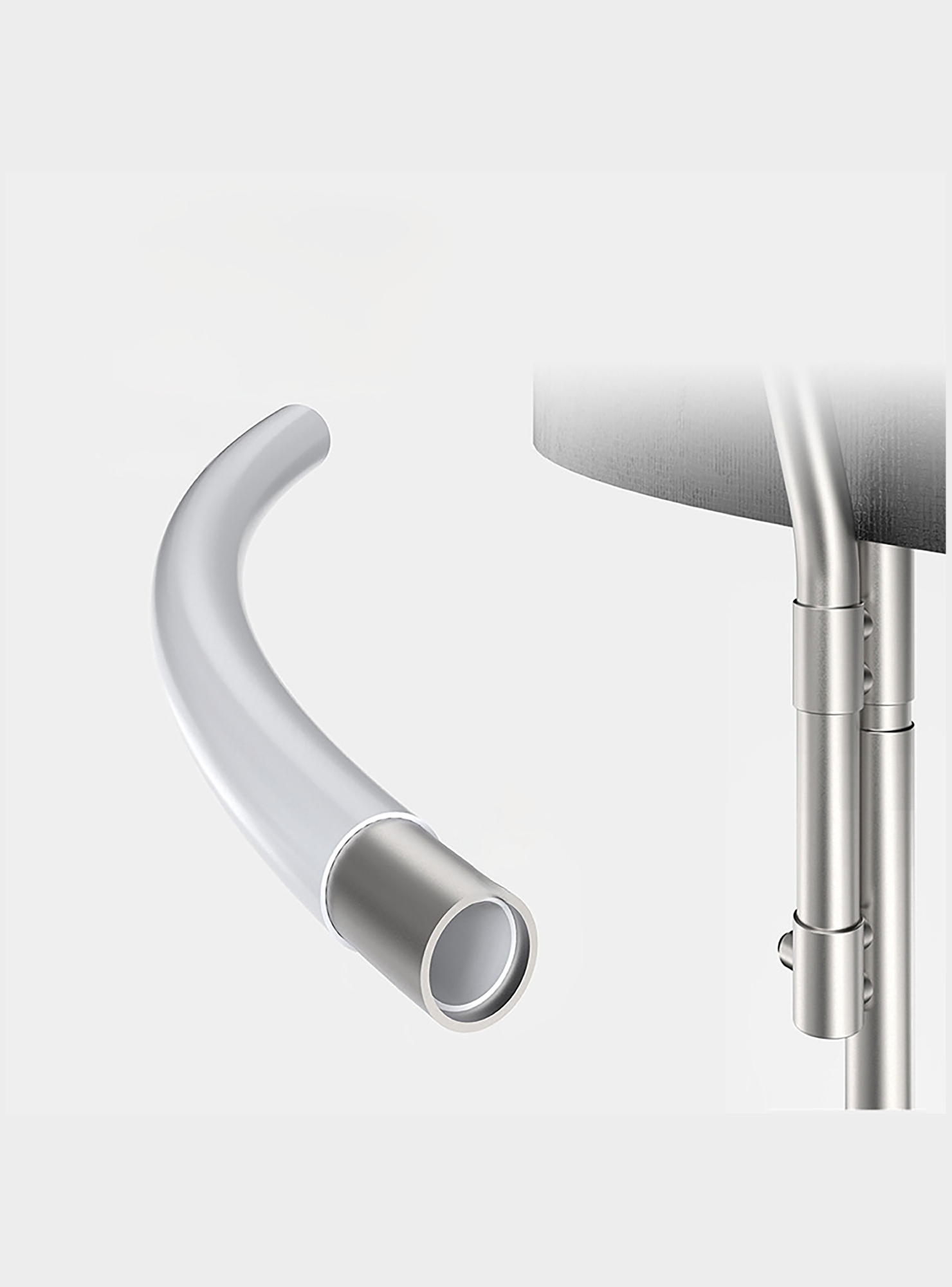 Cama Elastica con malla y Escalera 2.44 mt Verde PWRFitness-3