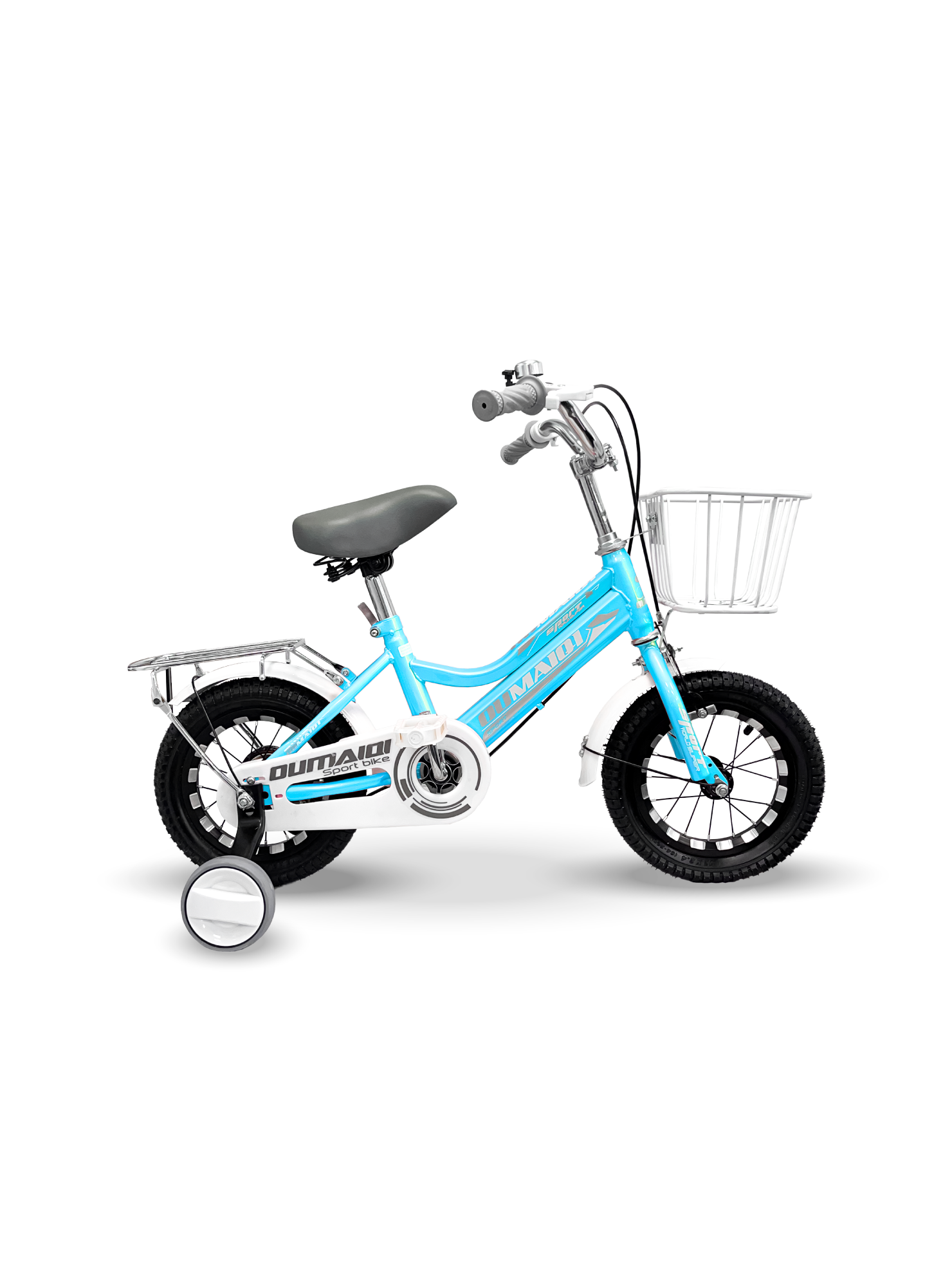 Bicicleta Infantil Aro 12 Celeste-0