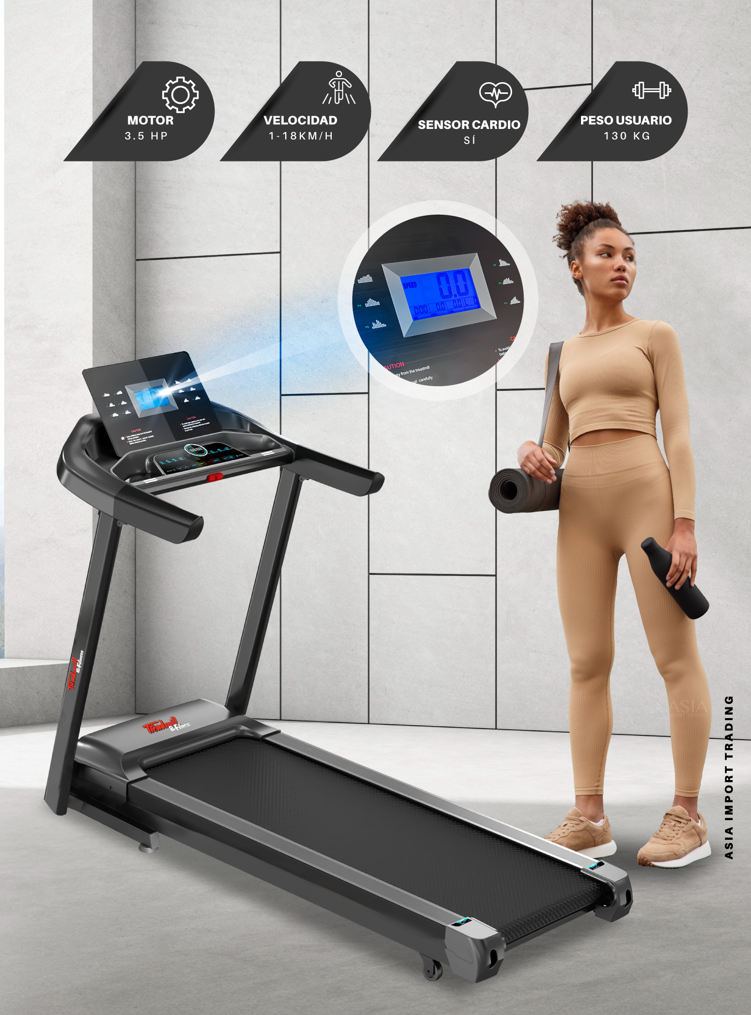 Trotadora Treadmill T1100-1