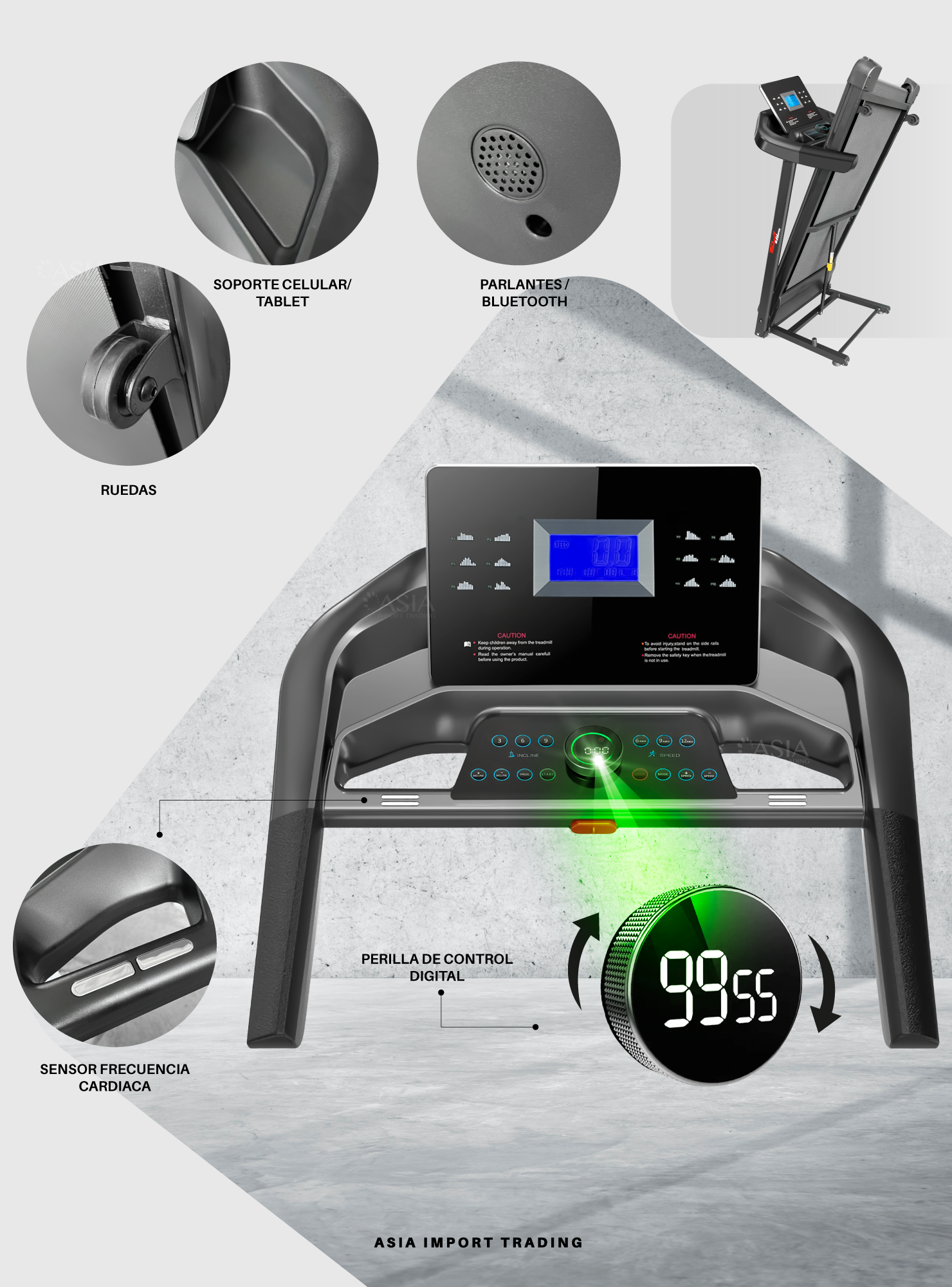 Trotadora Treadmill T1100-2