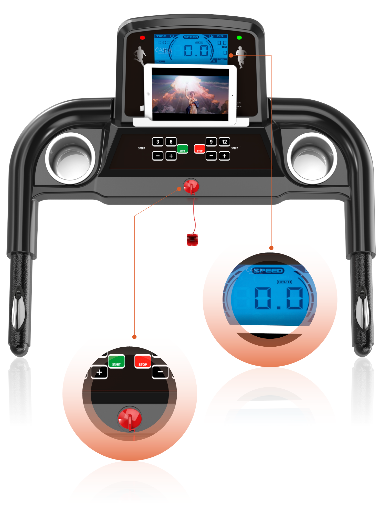 Trotadora TREADMILL T800-2