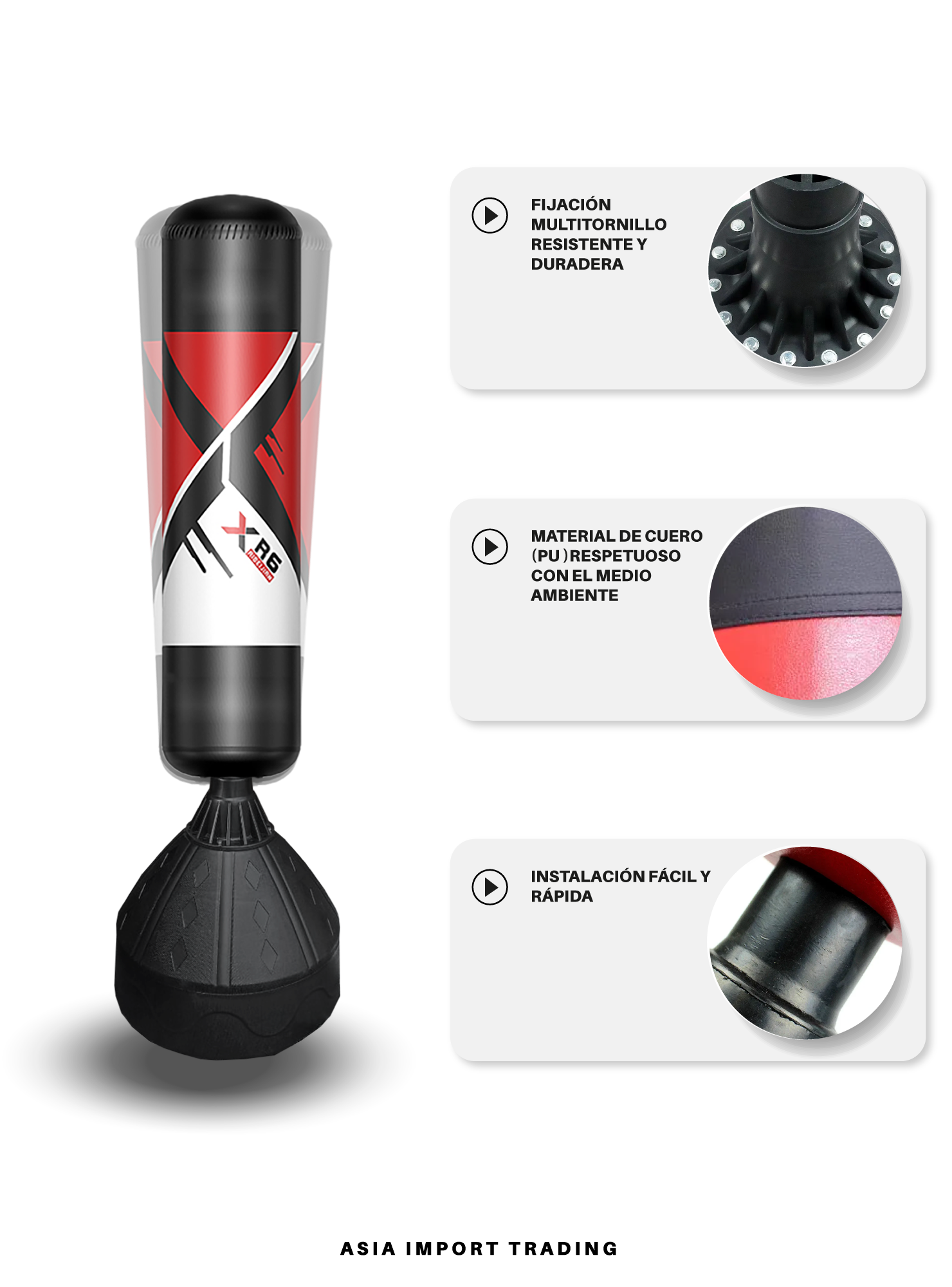 Saco de Box con Base 1,85 mt-2