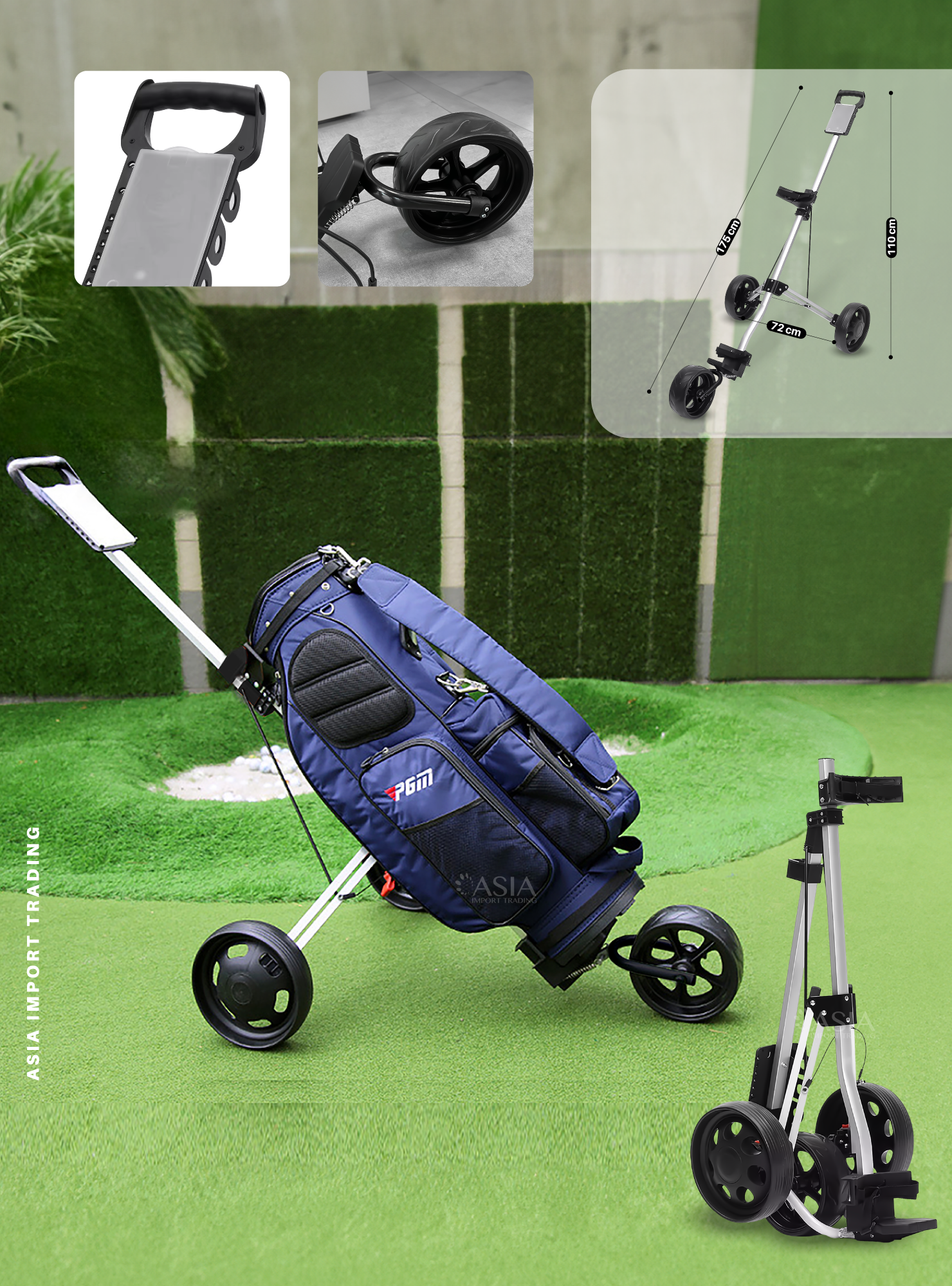 Carrito de Golf plegable QC003-1