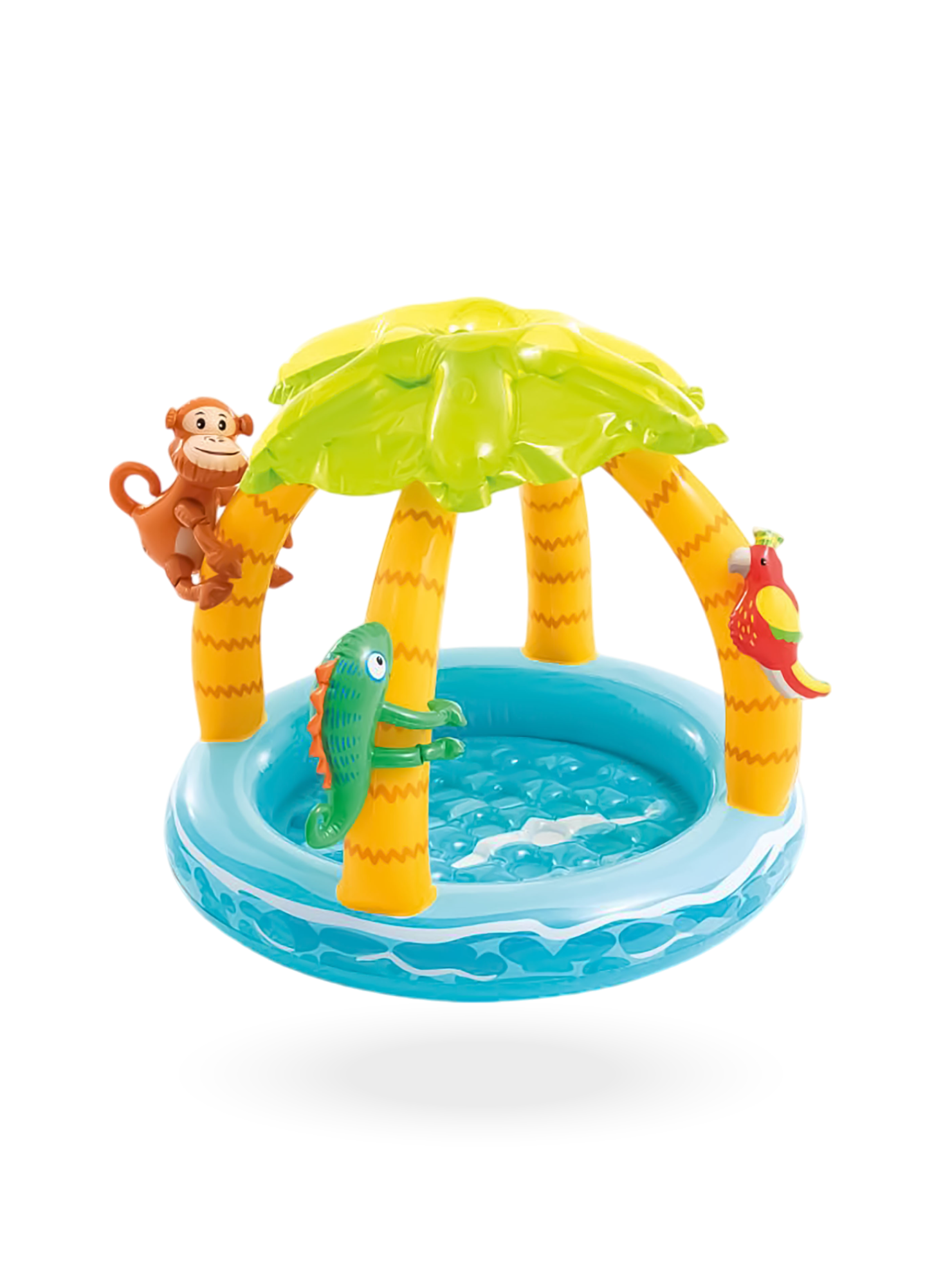 Piscina inflable Tropical Island con cubierta Intex 1,02 x 0,86m 45 L-0