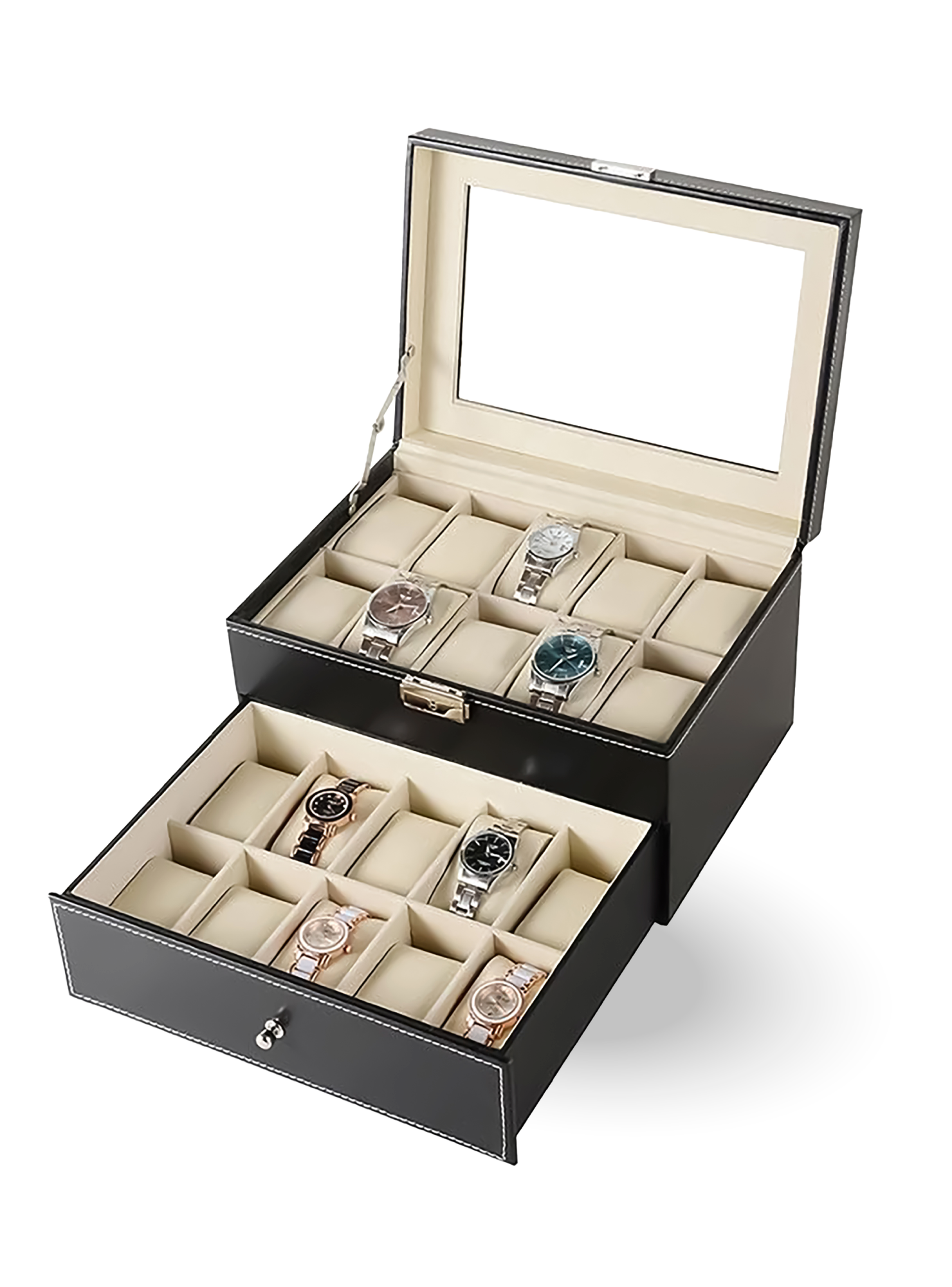 Caja organizadora 20 relojes-0