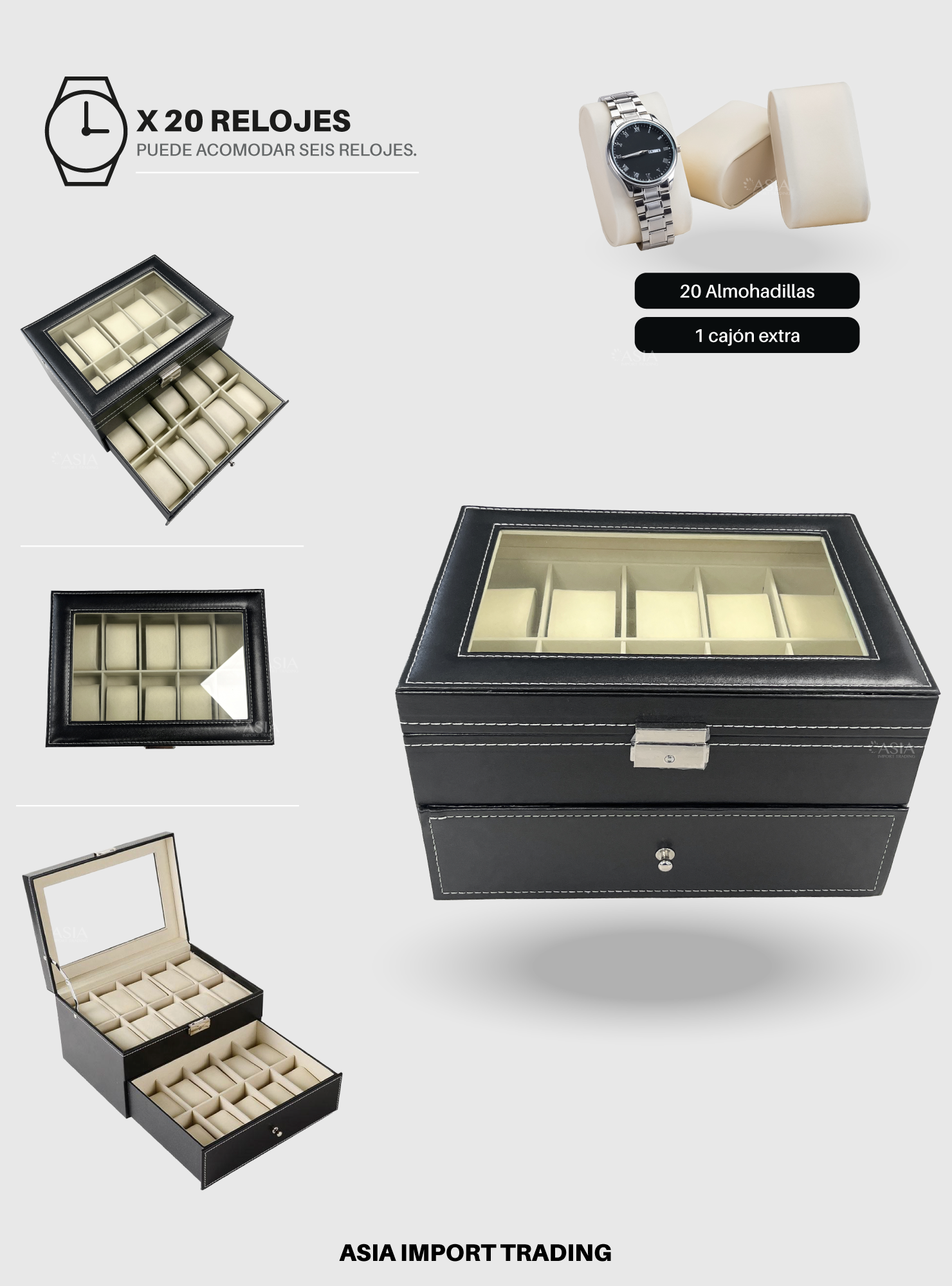 Caja organizadora 20 relojes-1