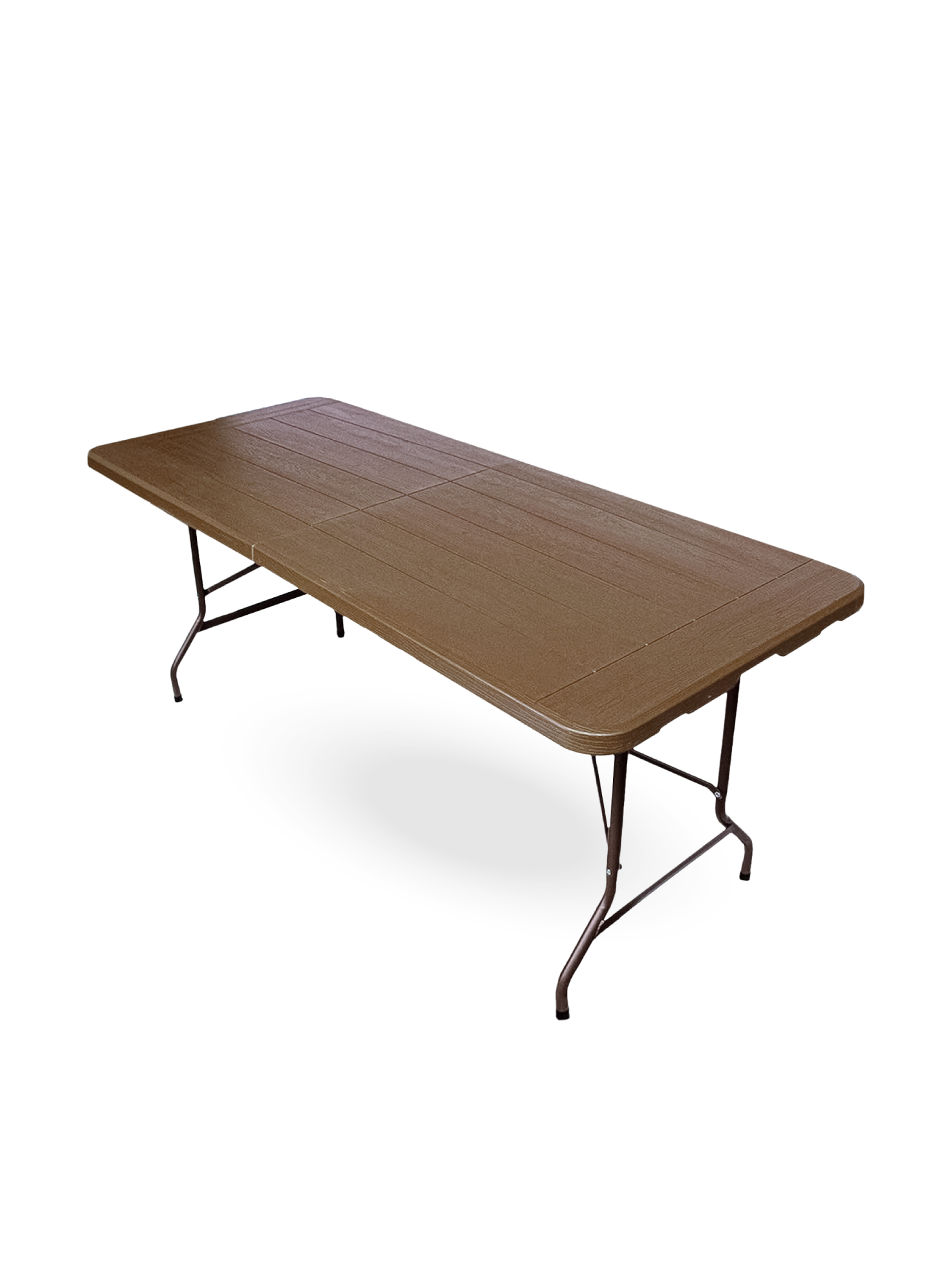 Mesa Plegable Cafe estilo madera 180 cm tipo Maleta-0
