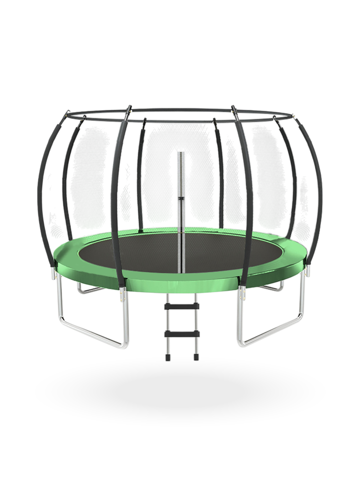 Cama Elastica con malla y Escalera 4.26mt 14Ft Verde-0
