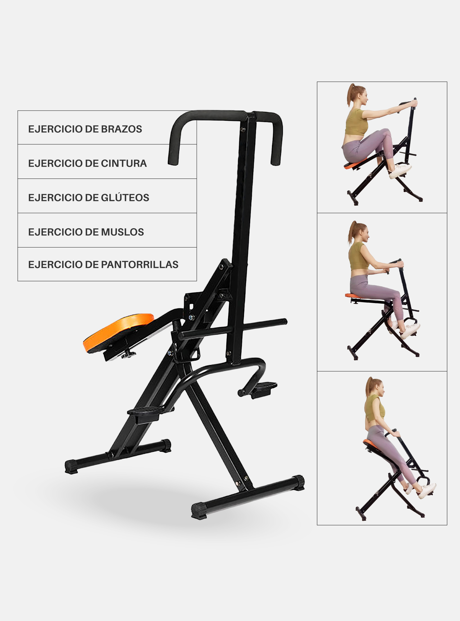 Máquina De Abdominales Multifuncional-2