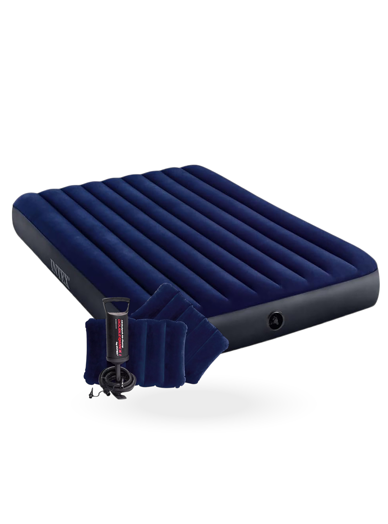 Colchon Inflable Intex Dura Beam1,52mt x 2,03mt x 0,25 mt-0