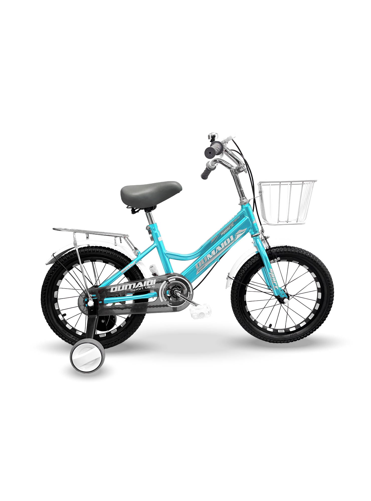 Bicicleta Infantil Aro 16 Celeste-0