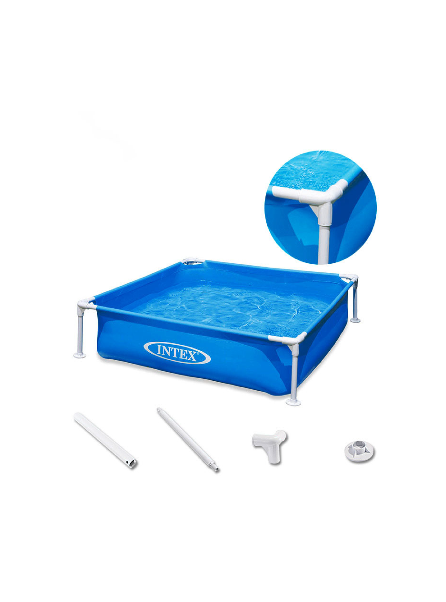 Piscina Estructural Mini Small Frame Intex 1,22 x 1,22 x 0,30 m 337 L-2