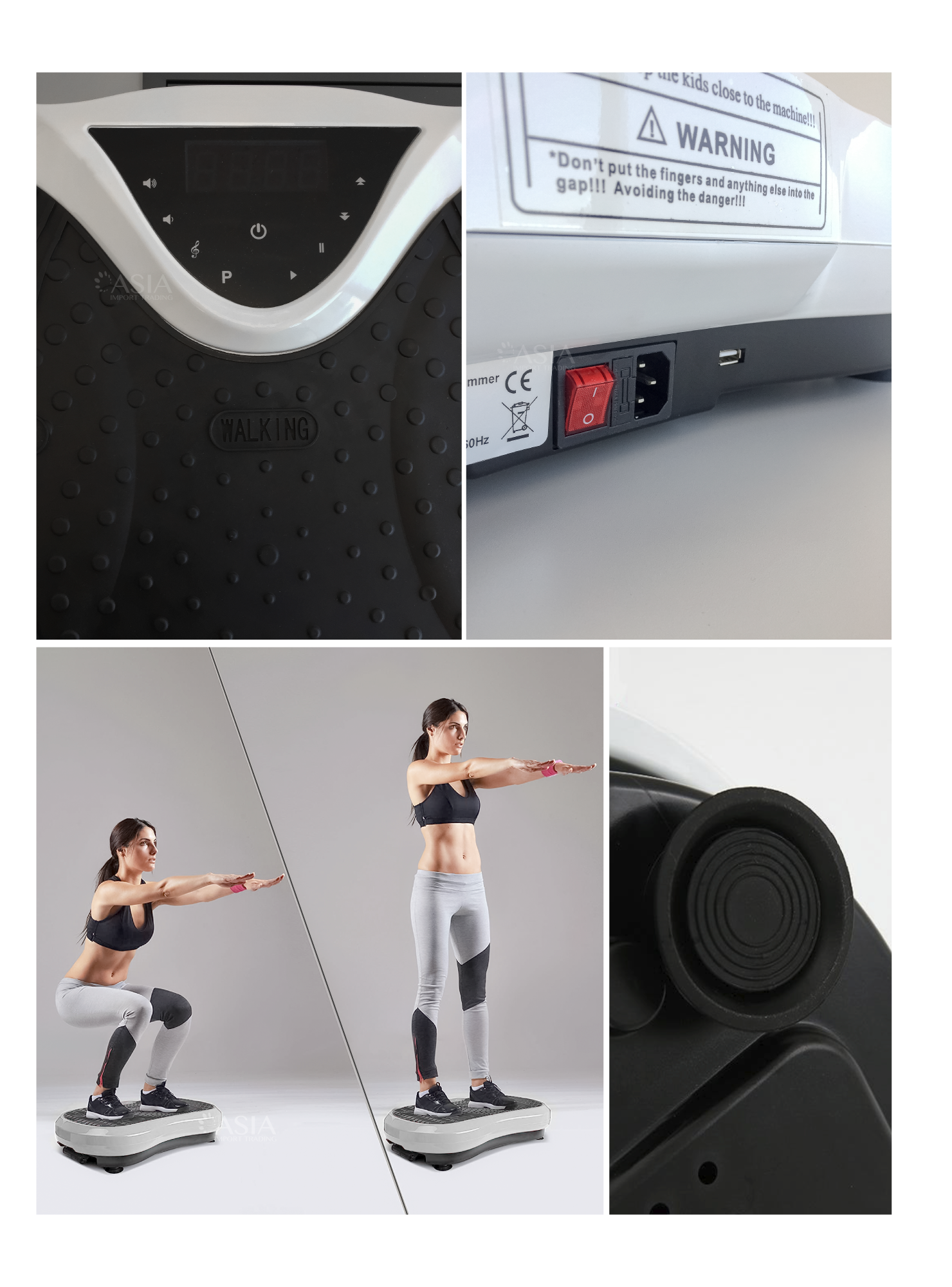 Plataforma Vibratoria Blanca PV200-3