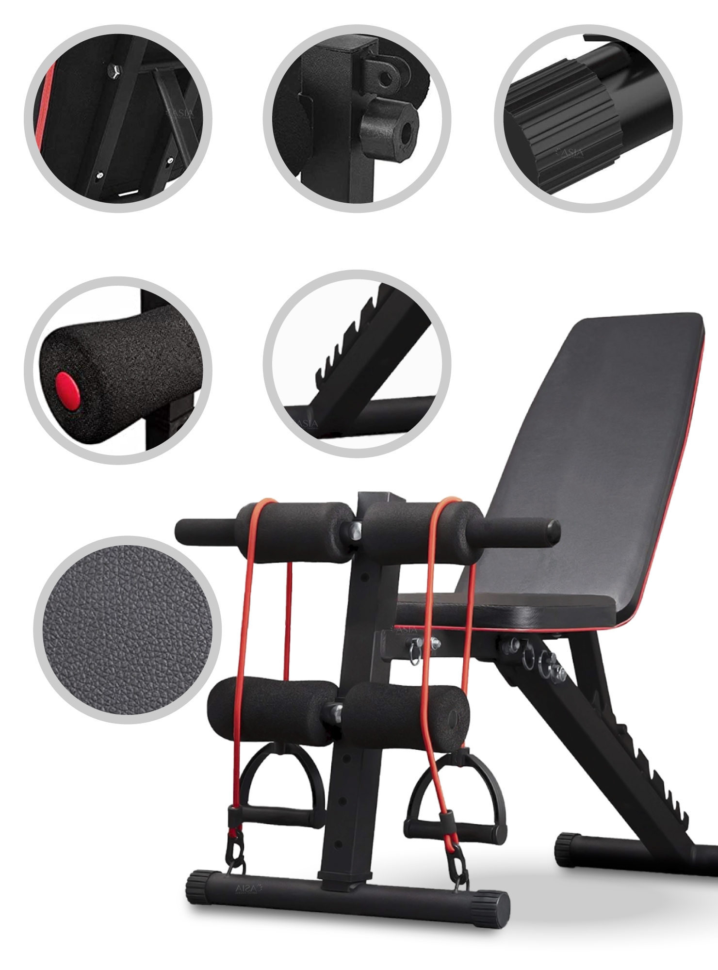 Pack Banca Multifuncional + Set Mancuernas-2