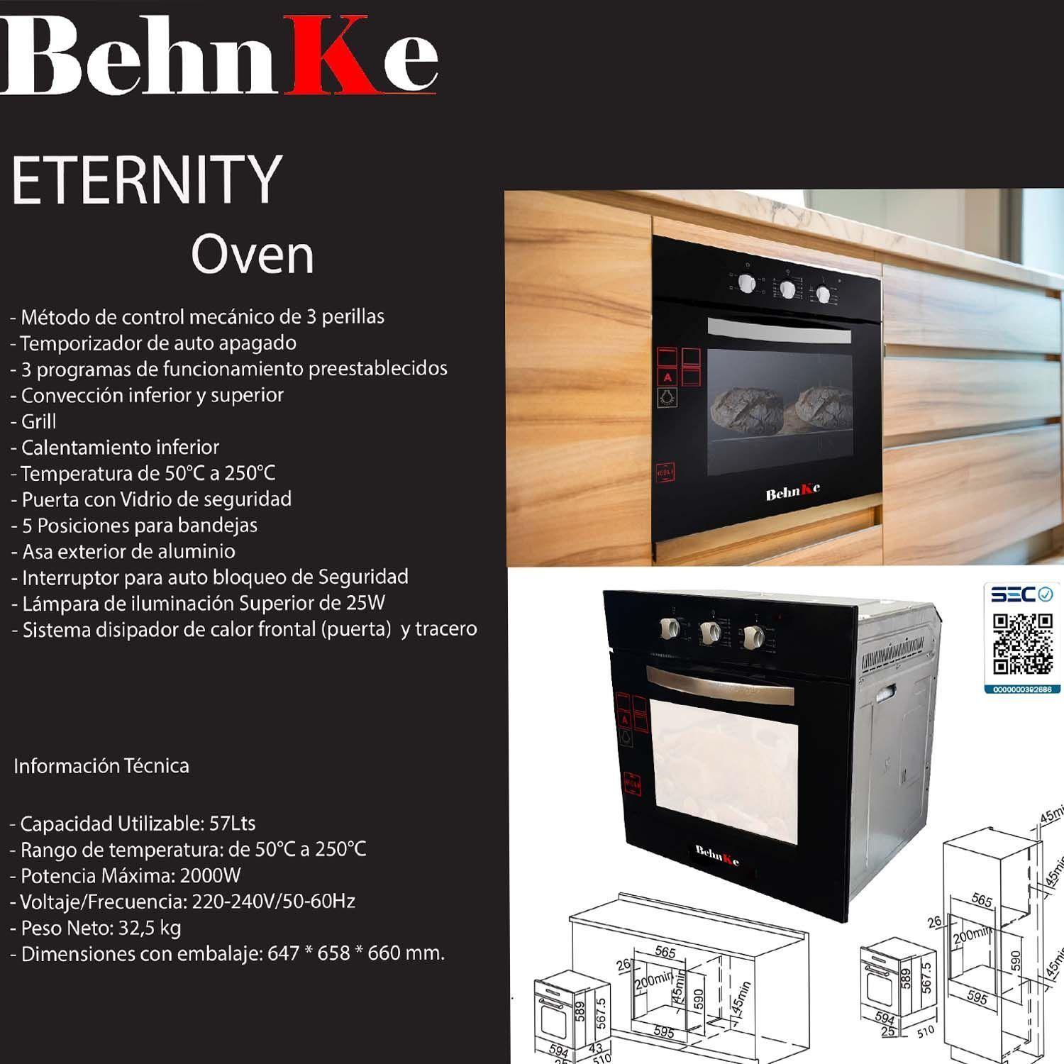KIT VITROCERAMICA 4 PLATOS + HORNO + CAMPANA-4