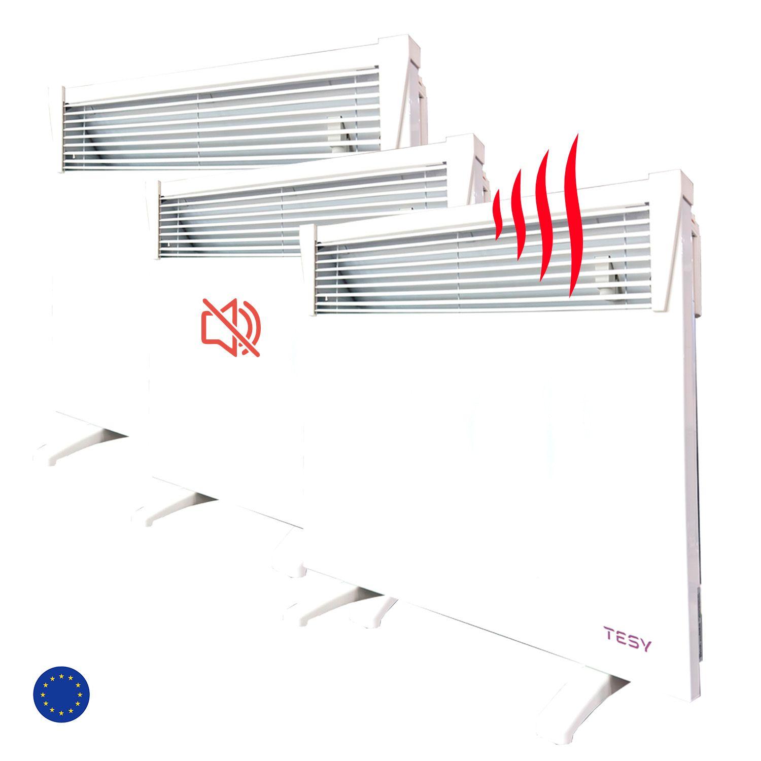 Pack de 3 Calefactores WIFI 1000W a Muro-0