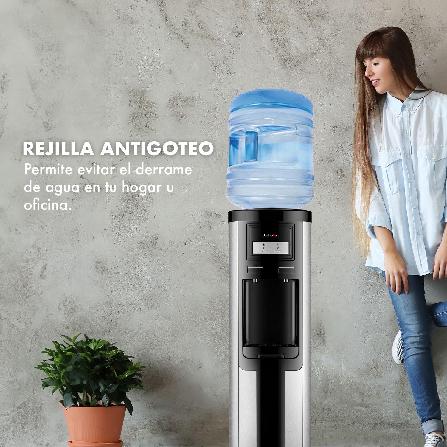 Dispensador de pedestal agua fría y caliente inox-5
