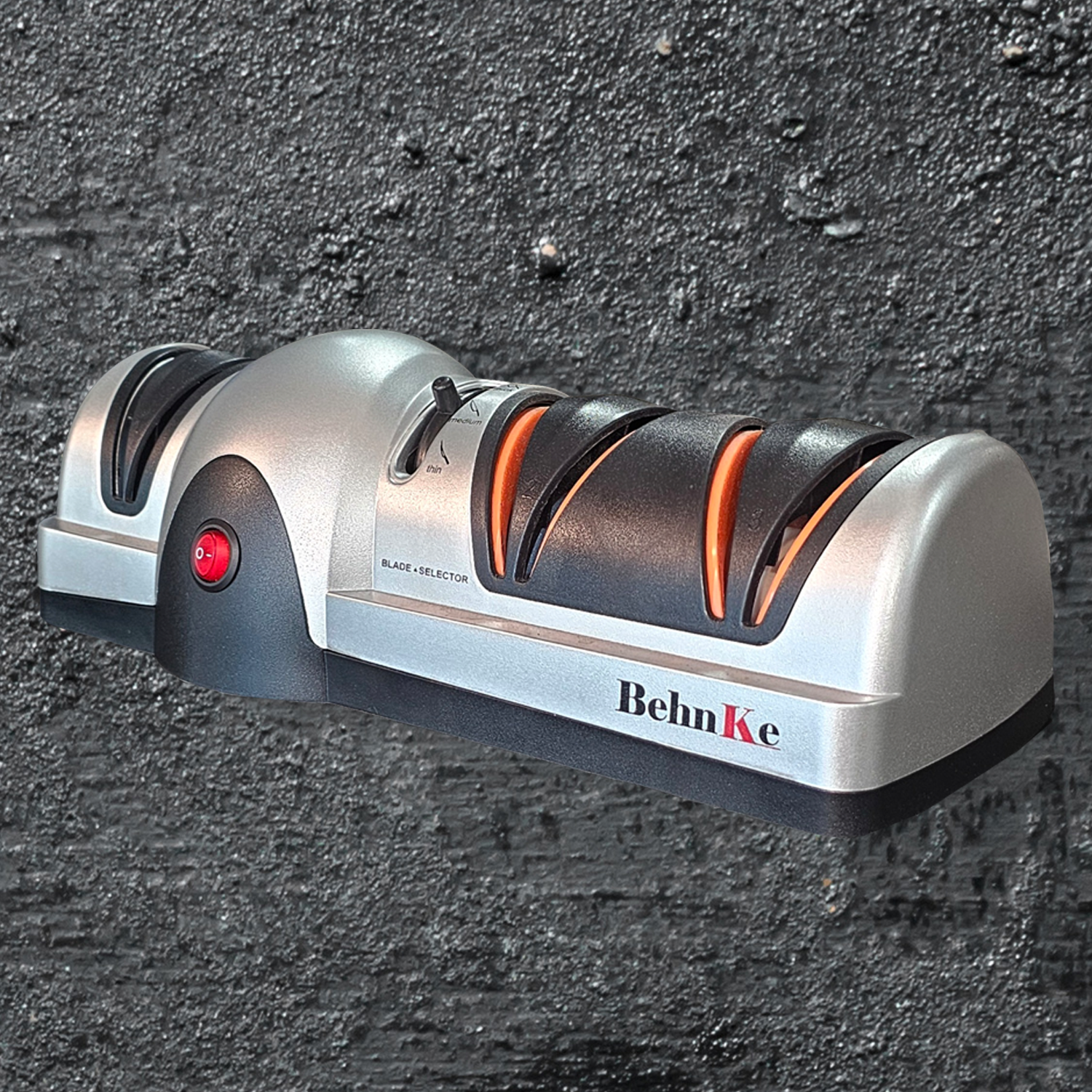 Afilador de cuchillo eléctrico de 3 zonas Behnke-4
