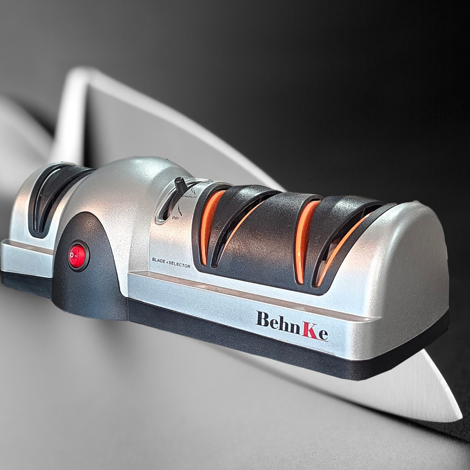 Afilador de cuchillo eléctrico de 3 zonas Behnke-5