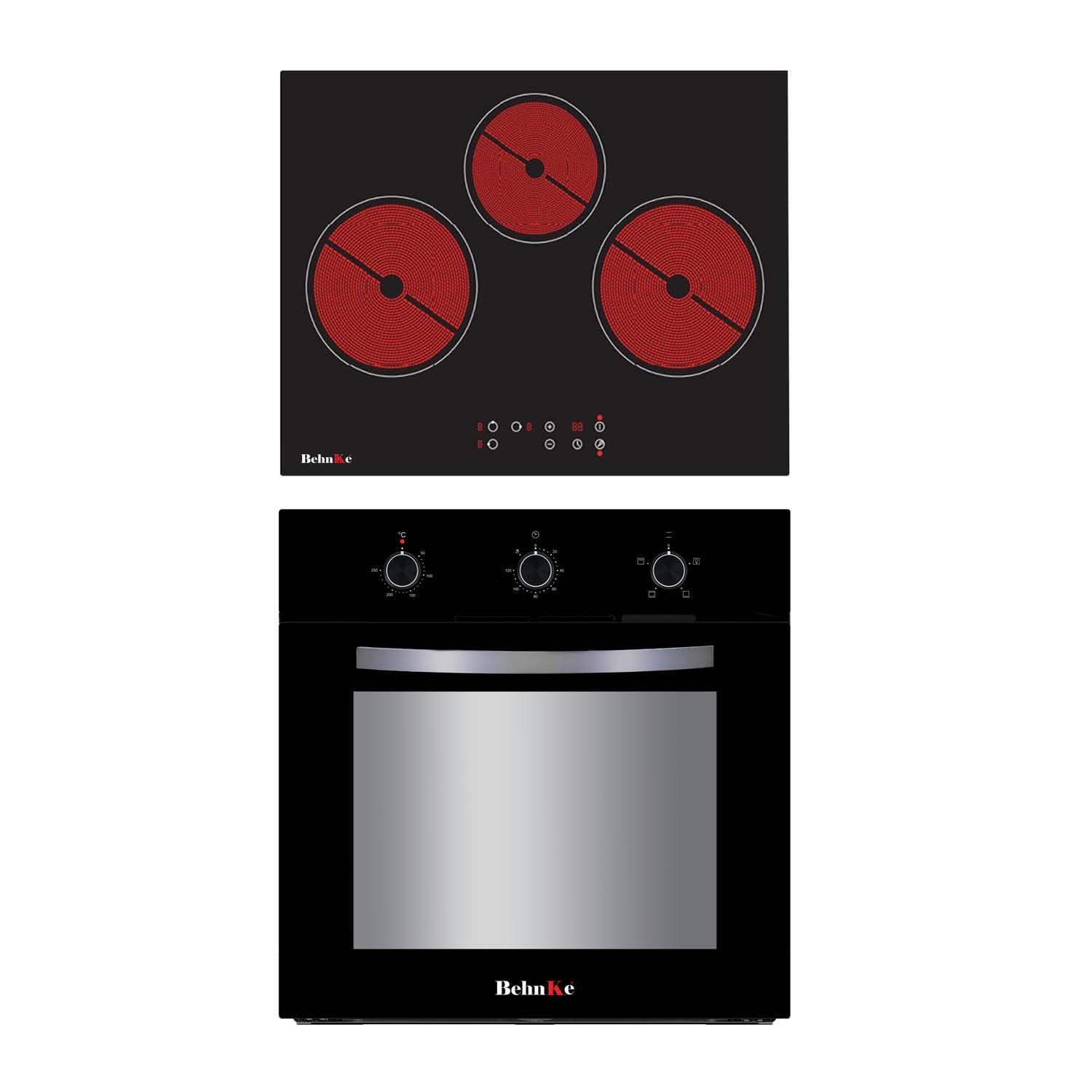 Duo Kit Cocina Empotrado Horno + Encimera Vitro 3 Platos-0
