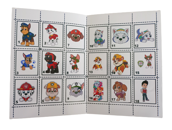 Libro Para Pintar Paw Patrol con stickers-4