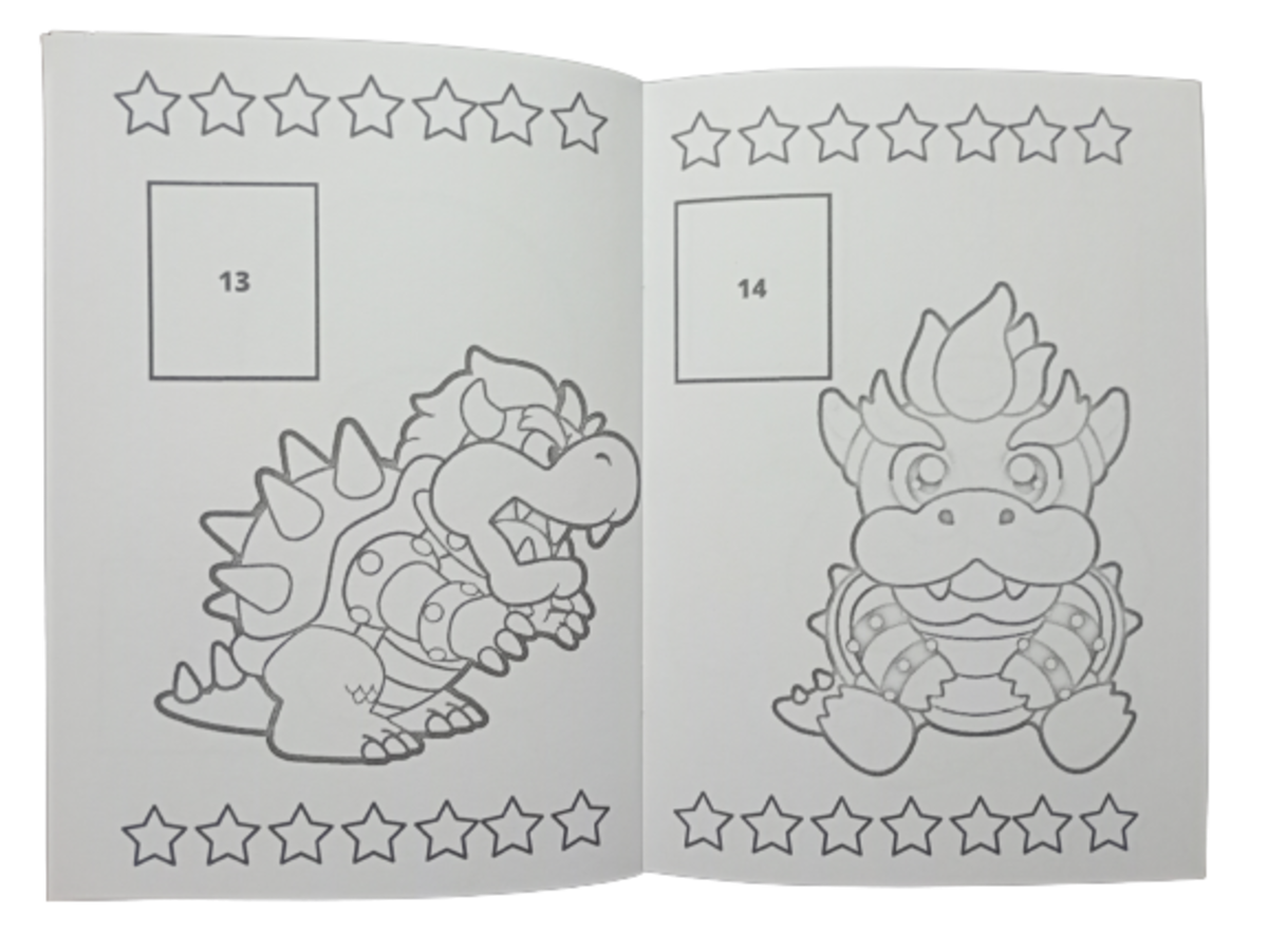 Libro Para Pintar Mario Bros vol 2 con stickers-2