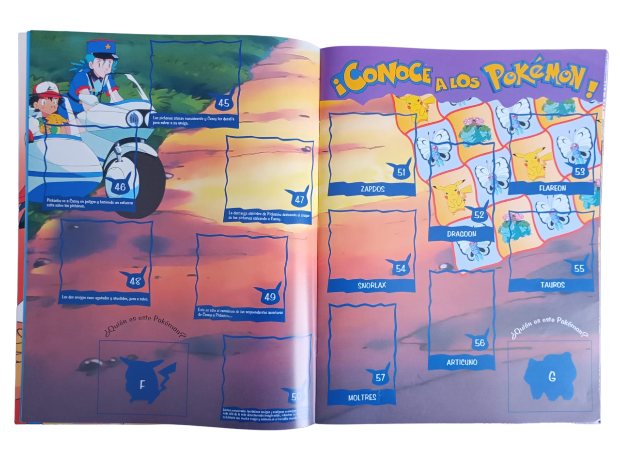 Álbum Pokemón rmst 90 + Todas Sus Láminas A Pegar-3