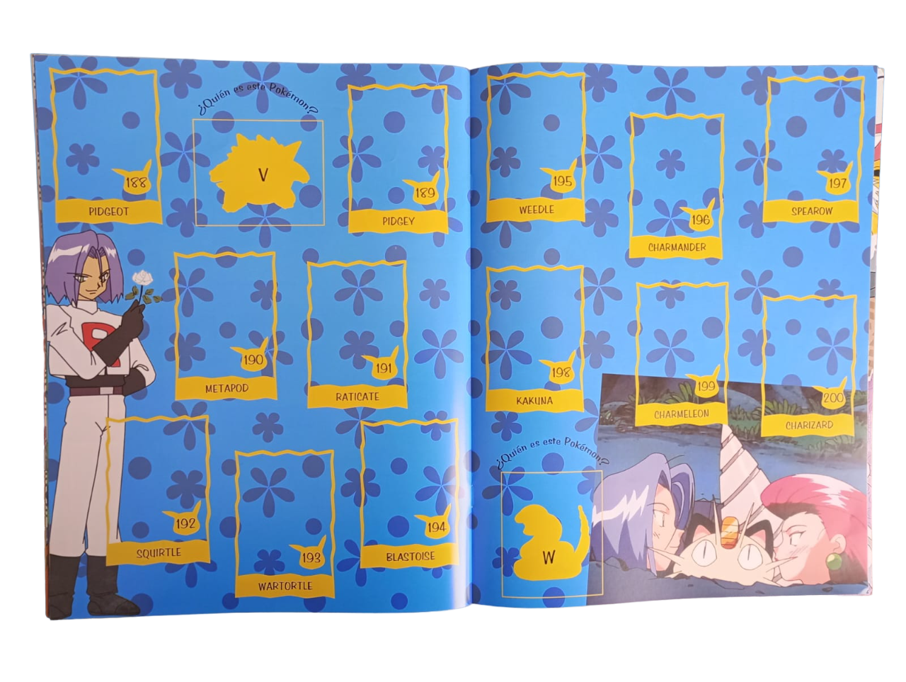 Álbum Pokemón rmst 90 + Todas Sus Láminas A Pegar-4