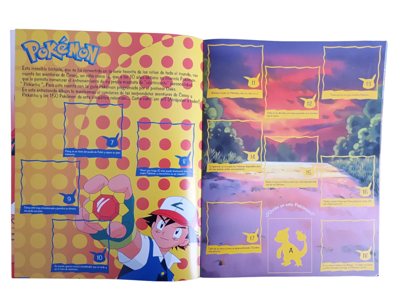 Álbum Pokemón rmst 90 + Todas Sus Láminas A Pegar-5