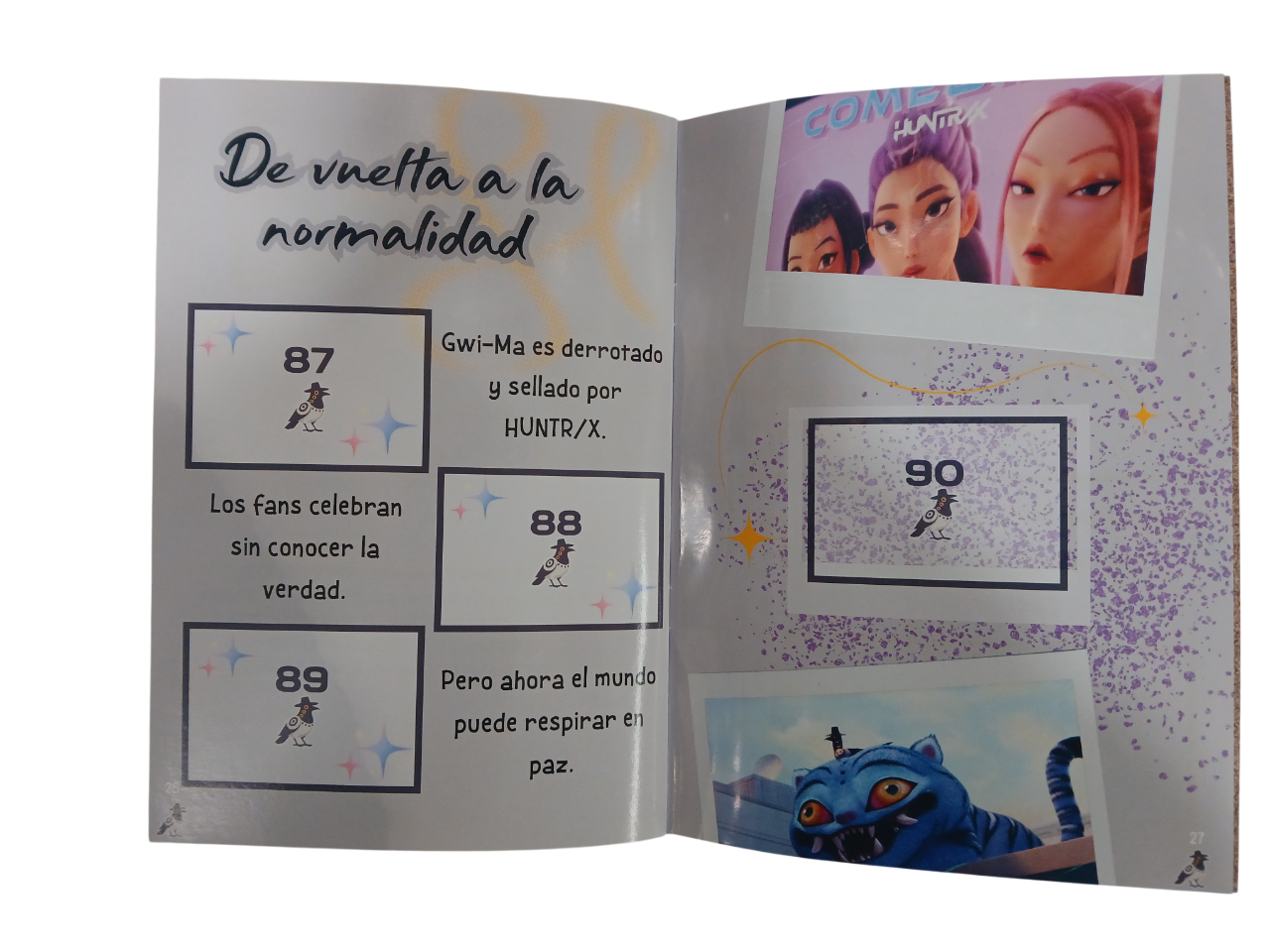 Mini Álbum Kpop Demon Hunter + Todas Sus Láminas A Pegar-4