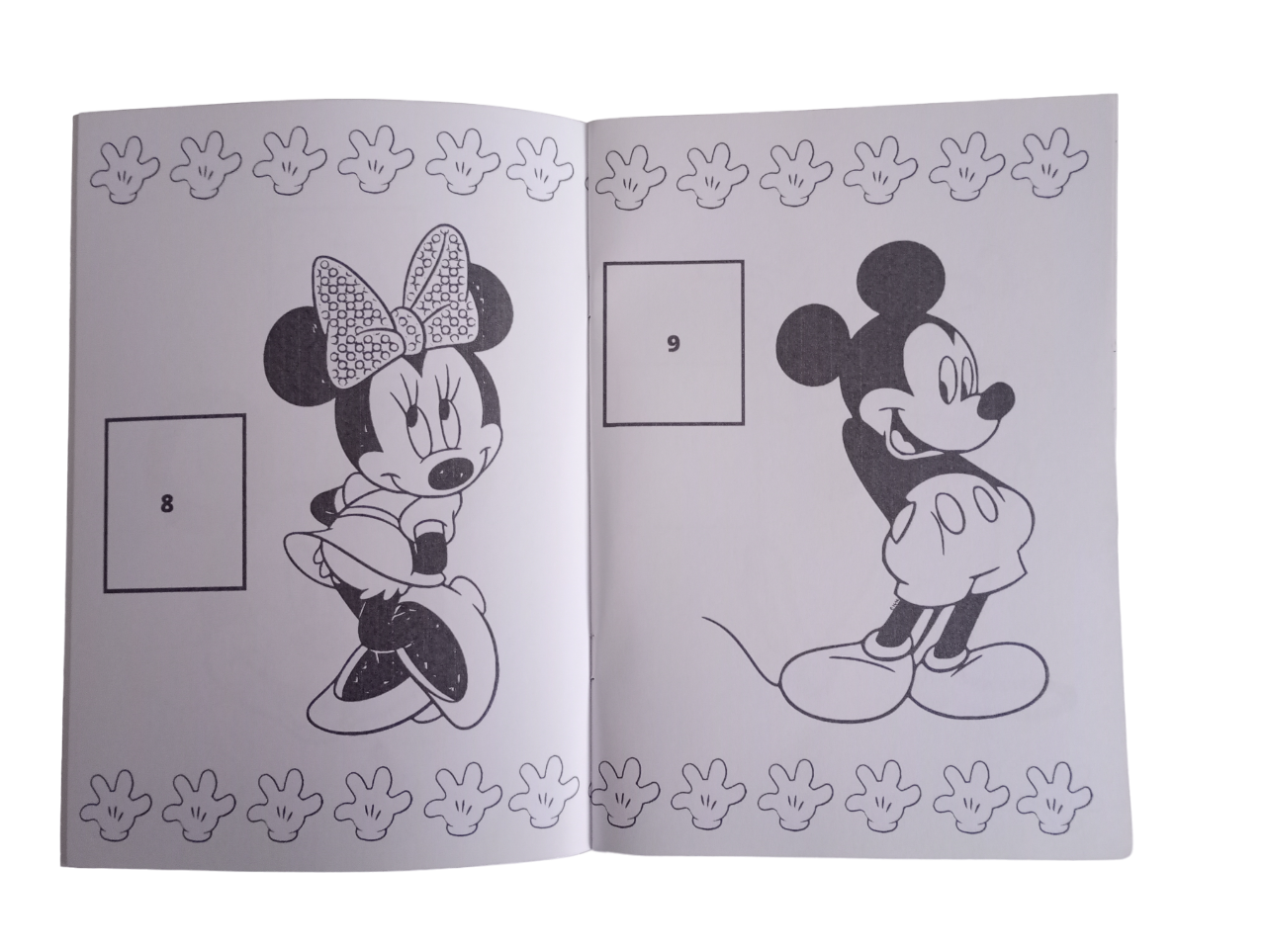 Libro Para Pintar Mickey Mouse con stickers-1