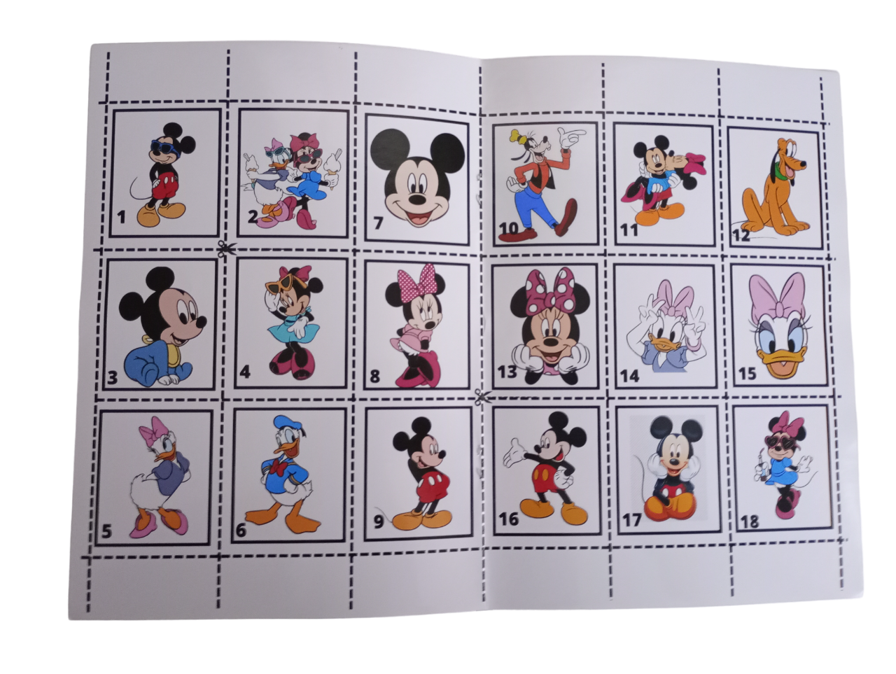 Libro Para Pintar Mickey Mouse con stickers-4