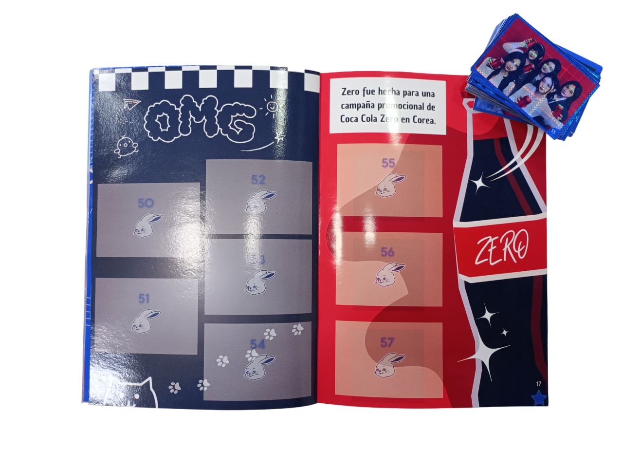 Mini Álbum New Jeans + Todas Sus Láminas A Pegar-4