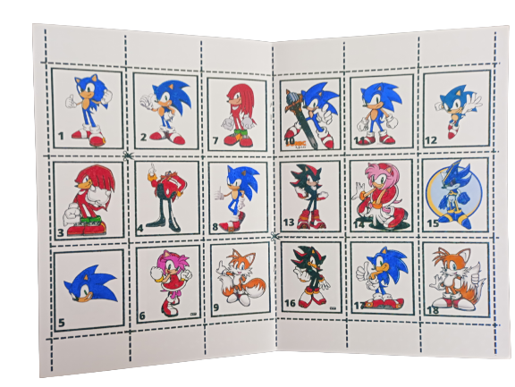Libro Para Pintar Sonic con stickers-4