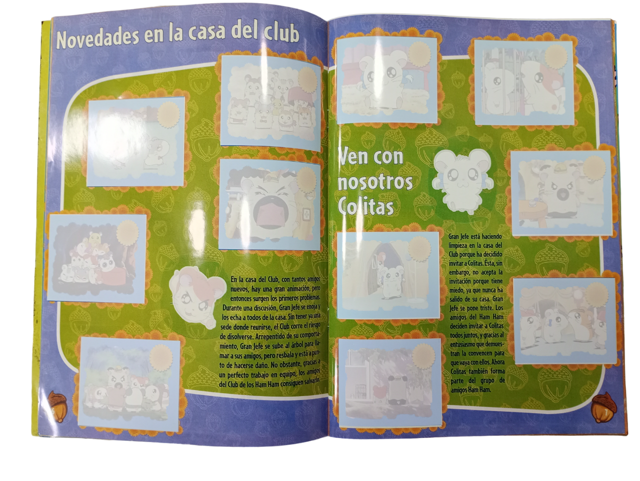 Álbum Hamtaro + TODAS SUS LÁMINAS A PEGAR -2