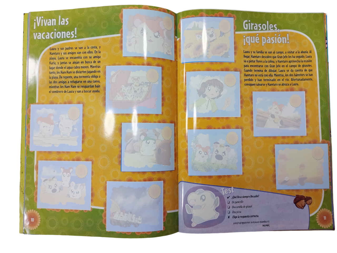 Álbum Hamtaro + TODAS SUS LÁMINAS A PEGAR -3