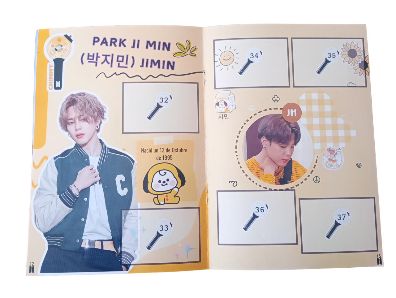 Mini Álbum BTS + Todas Sus Láminas A Pegar-5