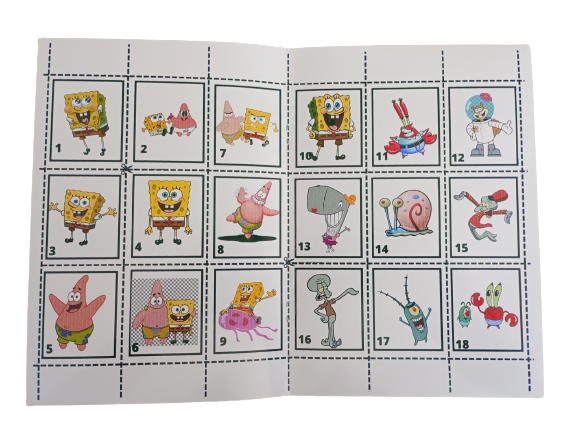 Libro Para Pintar Bob Esponja con stickers-4