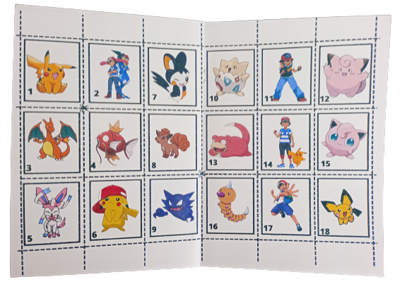 Libro Para Pintar Pokemón vol 2 con stickers-4