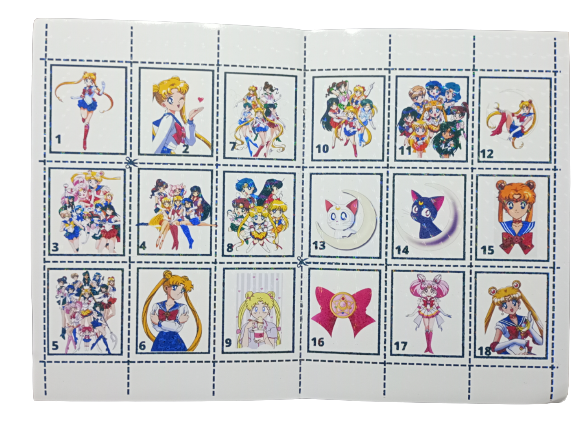 Libro Para Pintar Sailor Moon con stickers-3