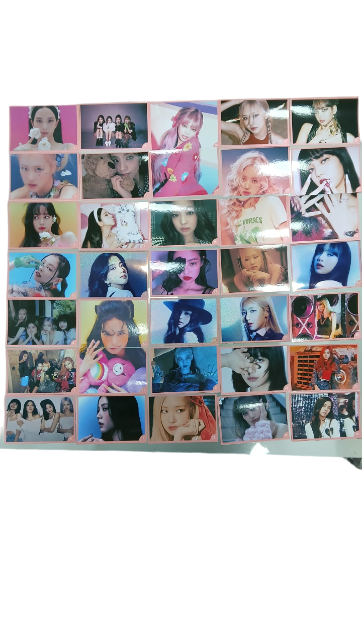 Mini Álbum Black Pink + Todas Sus Láminas A Pegar-6