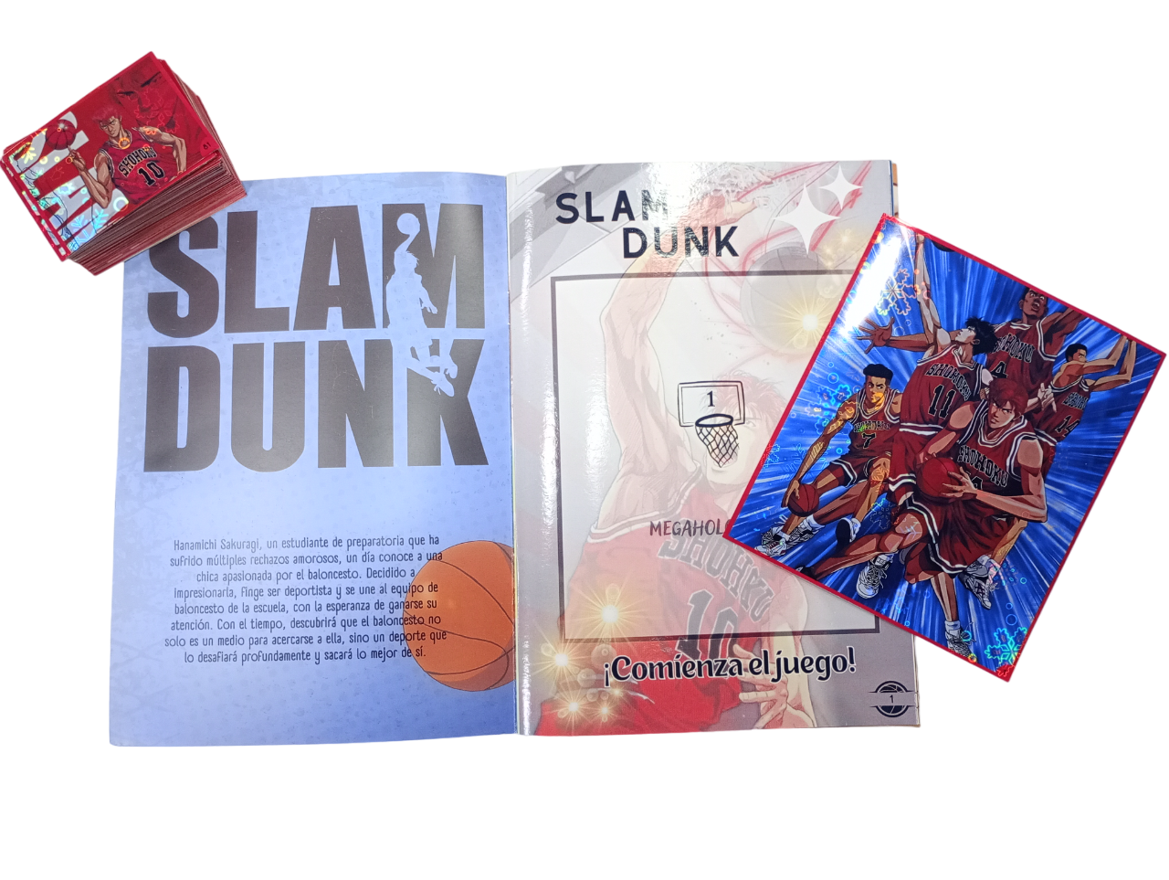 Mini Álbum Slam Dunk + Todas Sus Láminas A Pegar-1