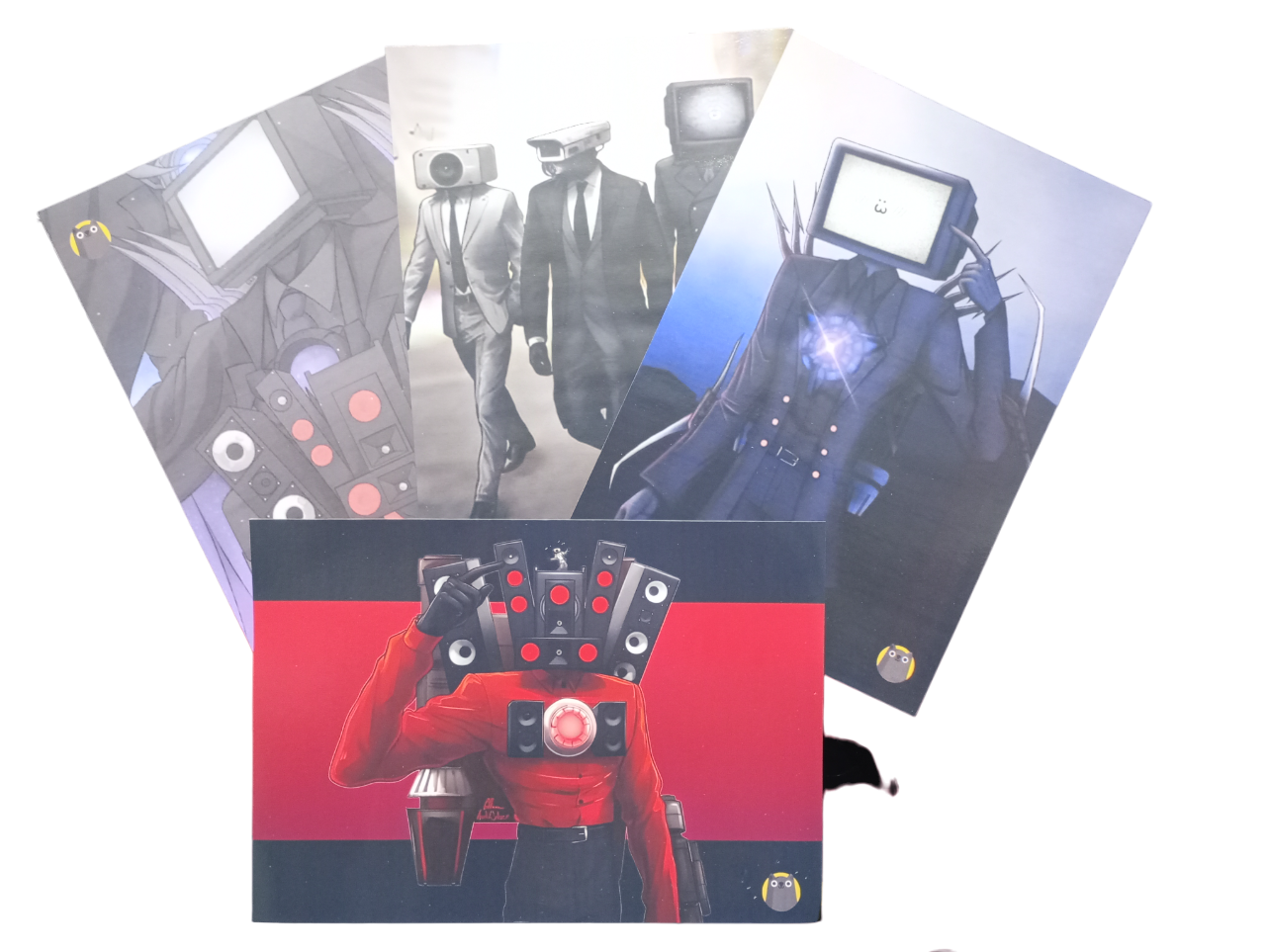 MINI ÁLBUM SKIBIDI TOILET + TODAS SUS LÁMINAS-6