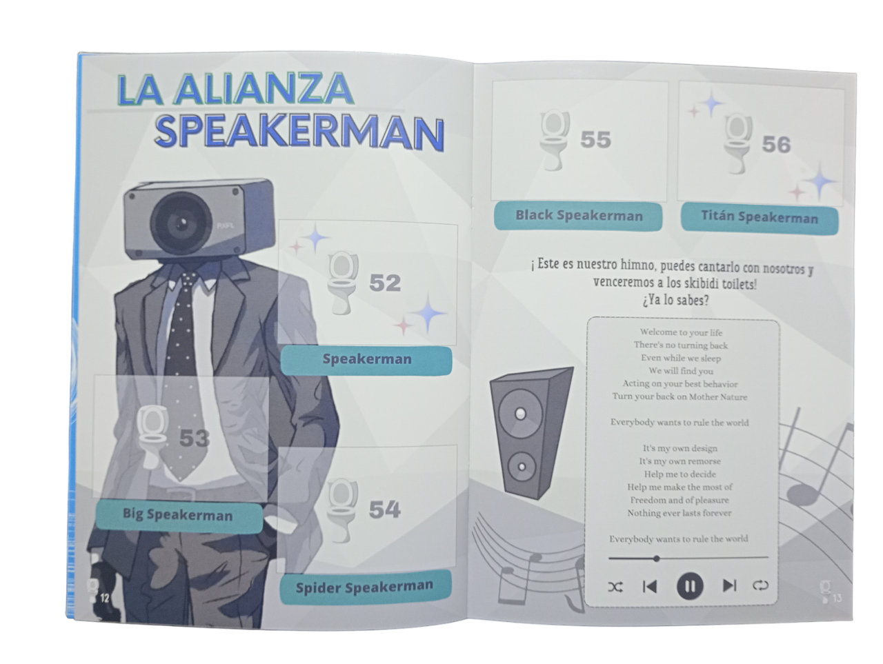 MINI ÁLBUM SKIBIDI TOILET + TODAS SUS LÁMINAS-4