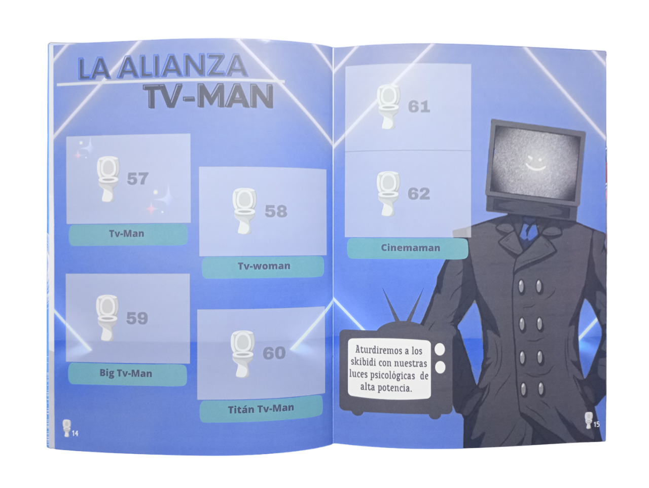 MINI ÁLBUM SKIBIDI TOILET + TODAS SUS LÁMINAS-5