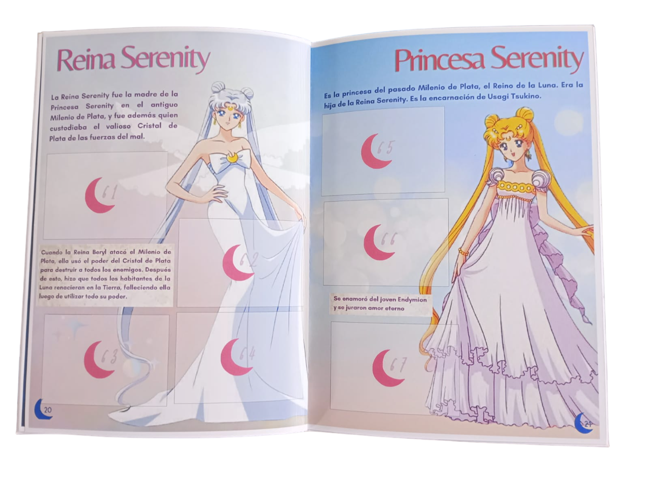 Mini Álbum Sailor Moon + Todas Sus Láminas A Pegar-2